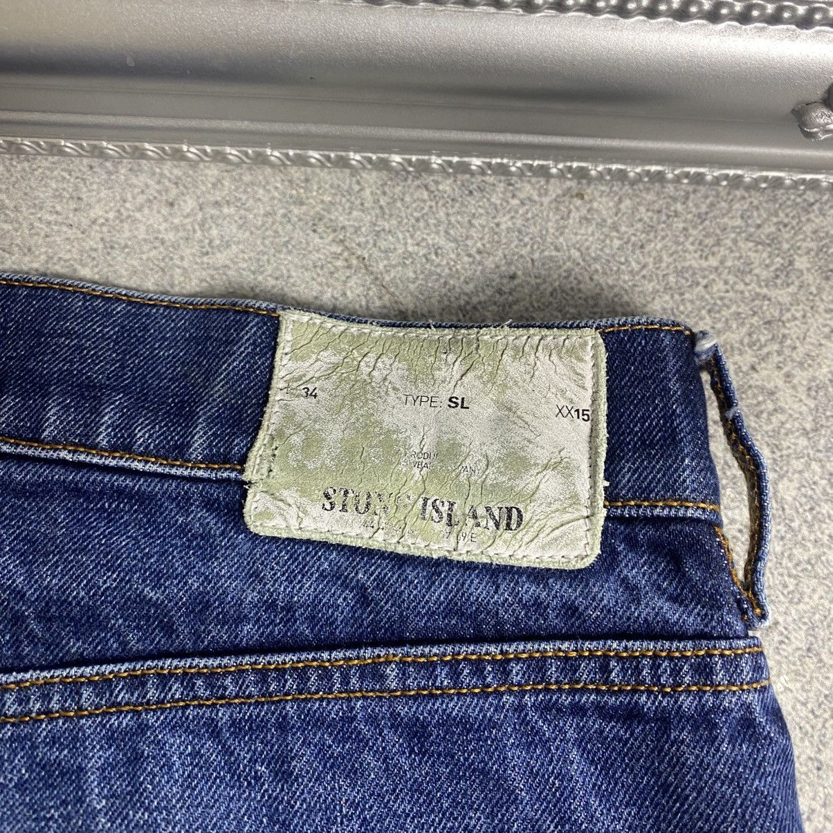 Stone Island Jeans Patch Logo