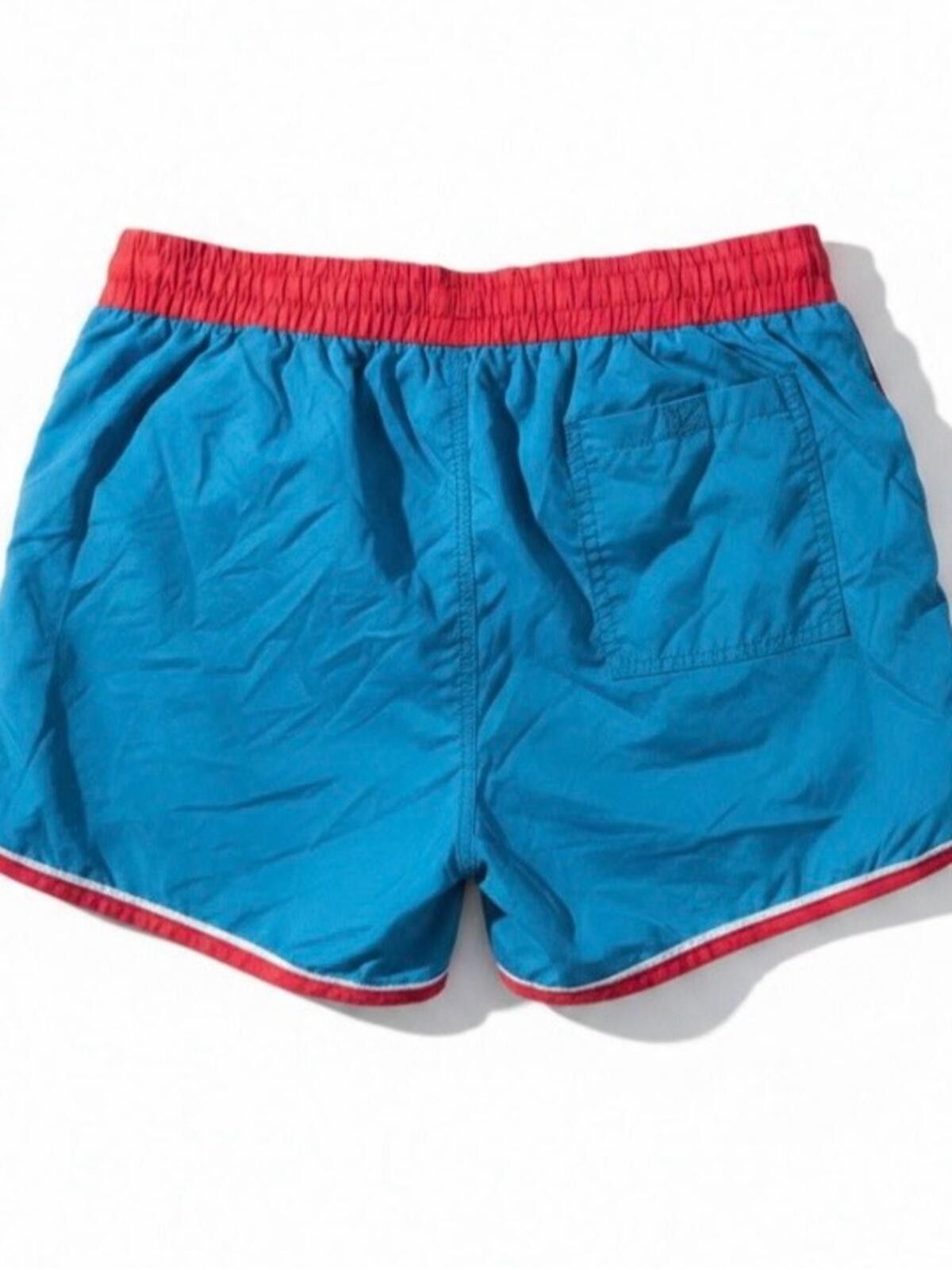 Other Men's Teal Swim Trunks with Red Waistband Size US 40 / EU 56 - 2 Thumbnail