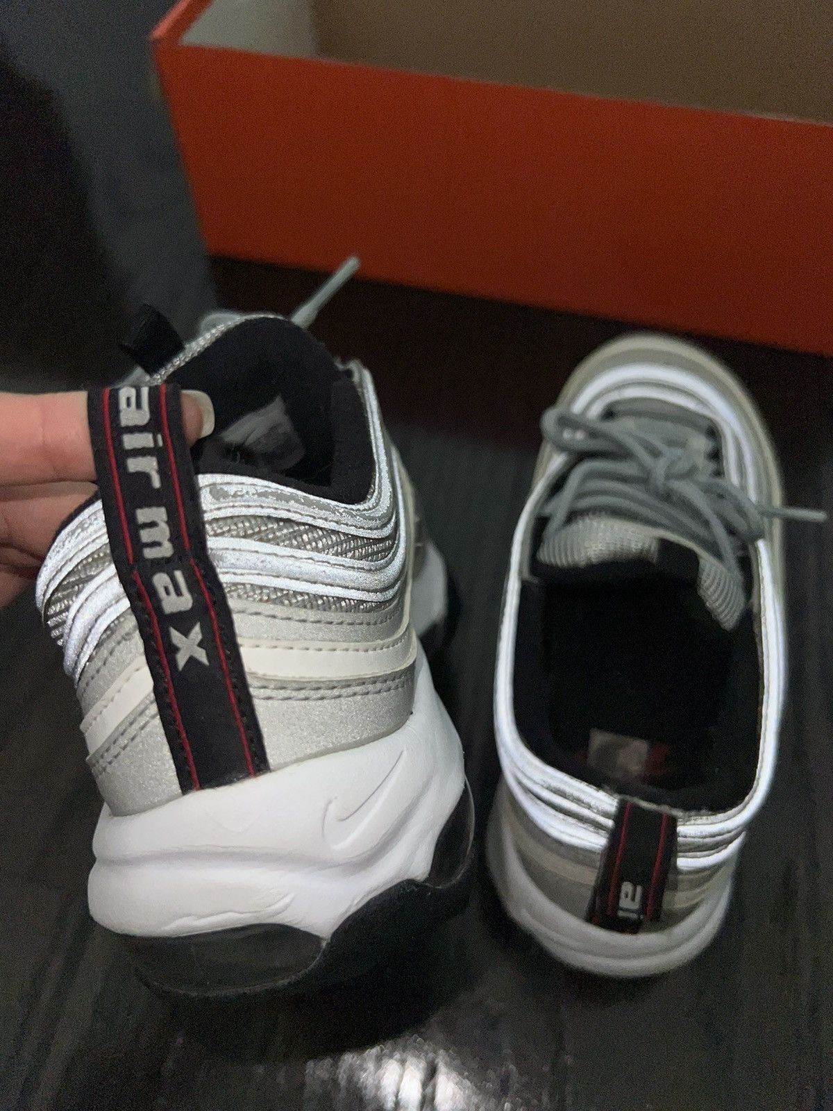 Nike Nike Air Max 97 G Silver Bullets Size US 5.5 / IT 35.5 - 4 Thumbnail