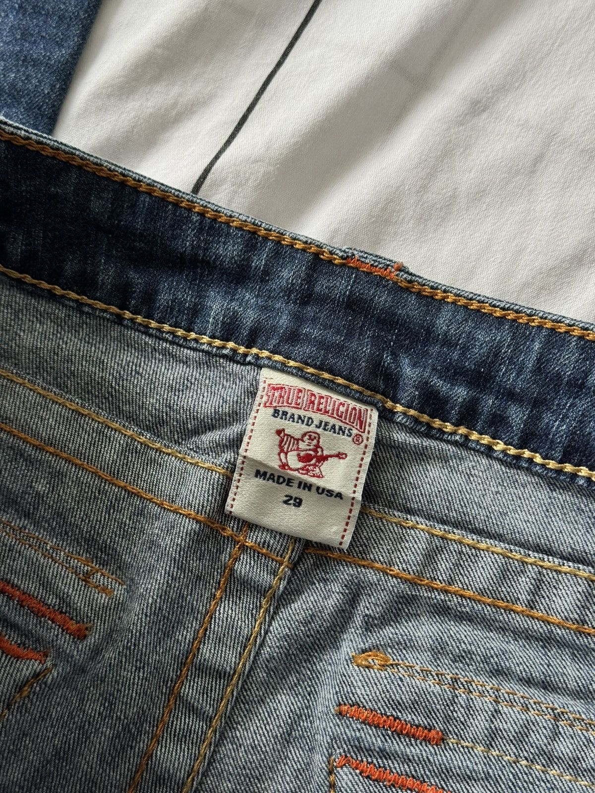 True Religion Sexy Washed Low Waist True Religion Jeans Size 29 Japanesse Size 29" - 9 Thumbnail