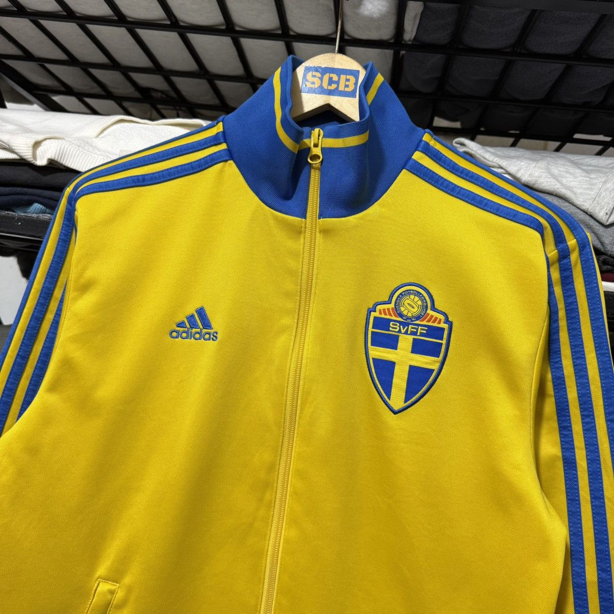 Adidas Adidas sverige sweden football soccer tracktop Size US S / EU 44-46 / 1 - 3 Thumbnail