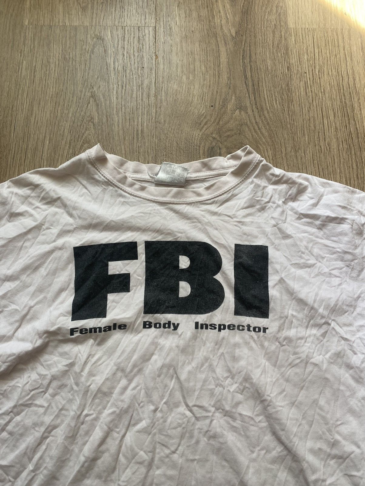 Vintage Vintage 90’s FBI Female Body Inspector big logo Y2K Shirt Size US L / EU 52-54 / 3 - 2 Thumbnail