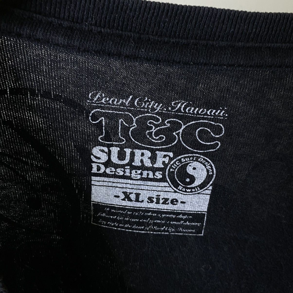 Vintage Y2K T&C Surf Affliction Design Surfing T Shirt Size US XL / EU 56 / 4 - 3 Thumbnail