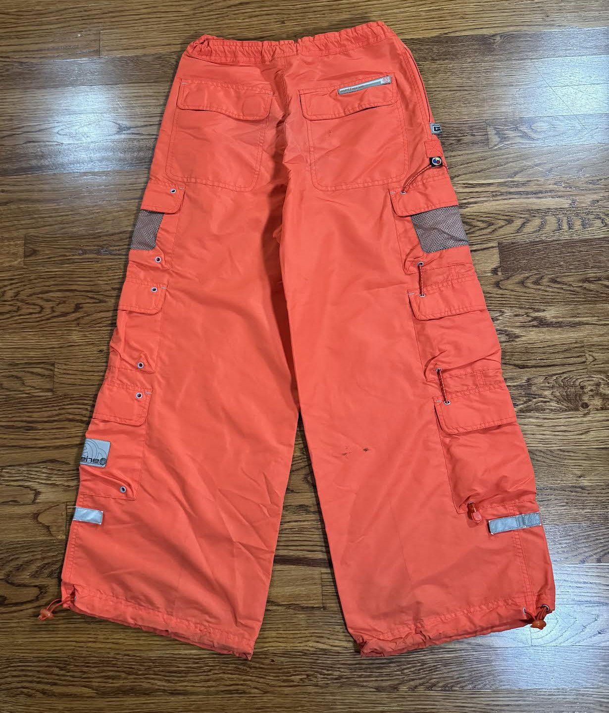 Vintage Women's Vintage Caffeine Orange / 3M Raver Pants M Size 28" / US 6 / IT 42 - 3 Thumbnail