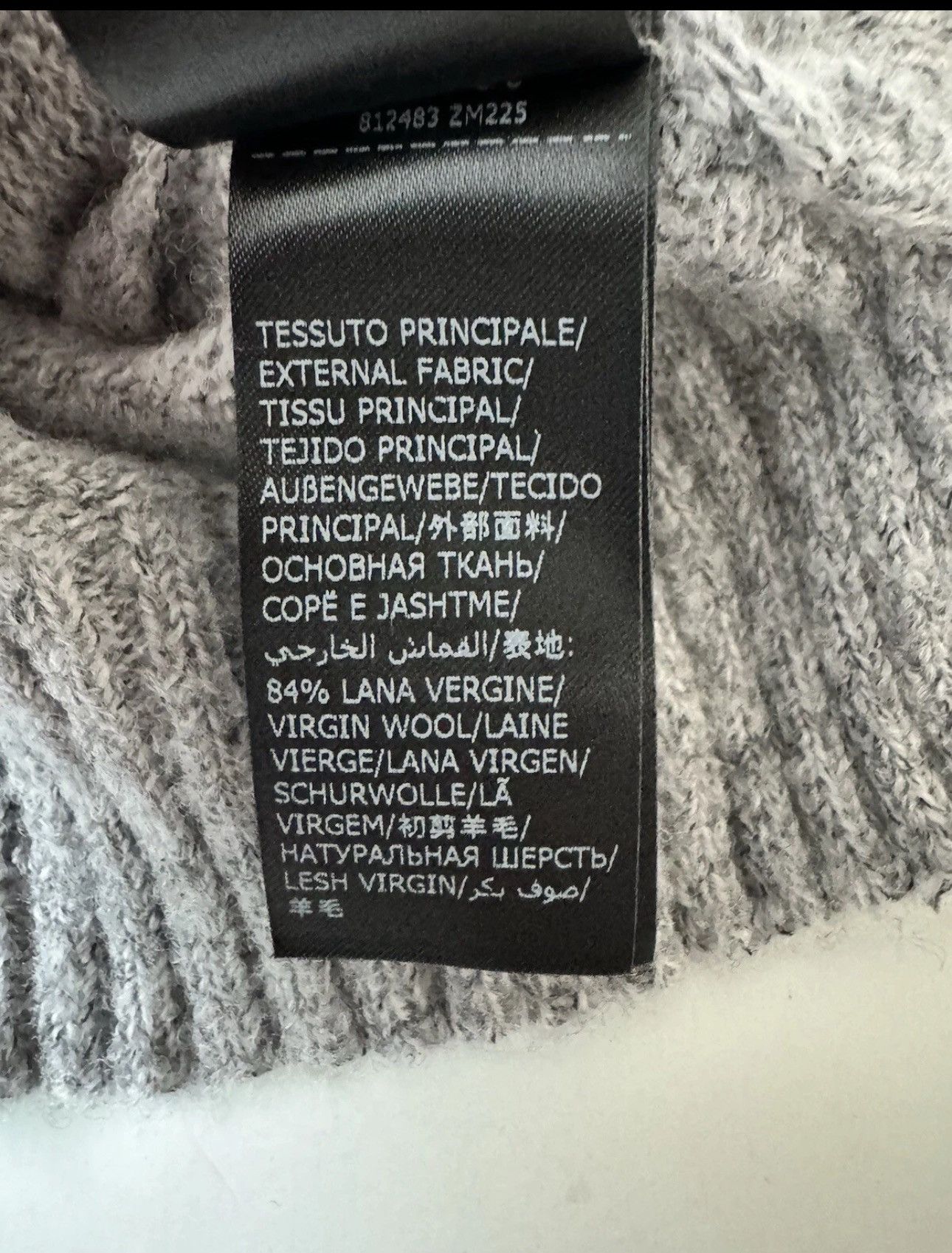 Zanone Zanone Mens Grey Knitwear Size US M / EU 48-50 / 2 - 8 Thumbnail