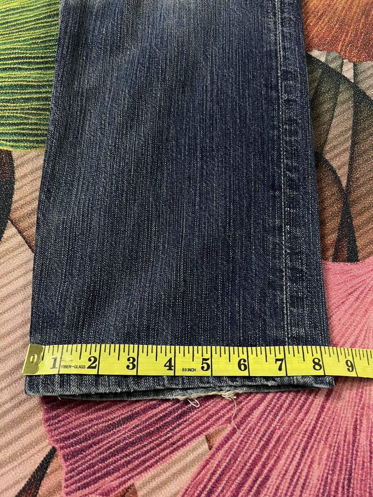 Edwin × If Six Was Nine 💥Baggy💥EDWIN EXCLUSIVE VINTAGE DISTRESSED JEANS Size US 30 / EU 46 - 17 Thumbnail
