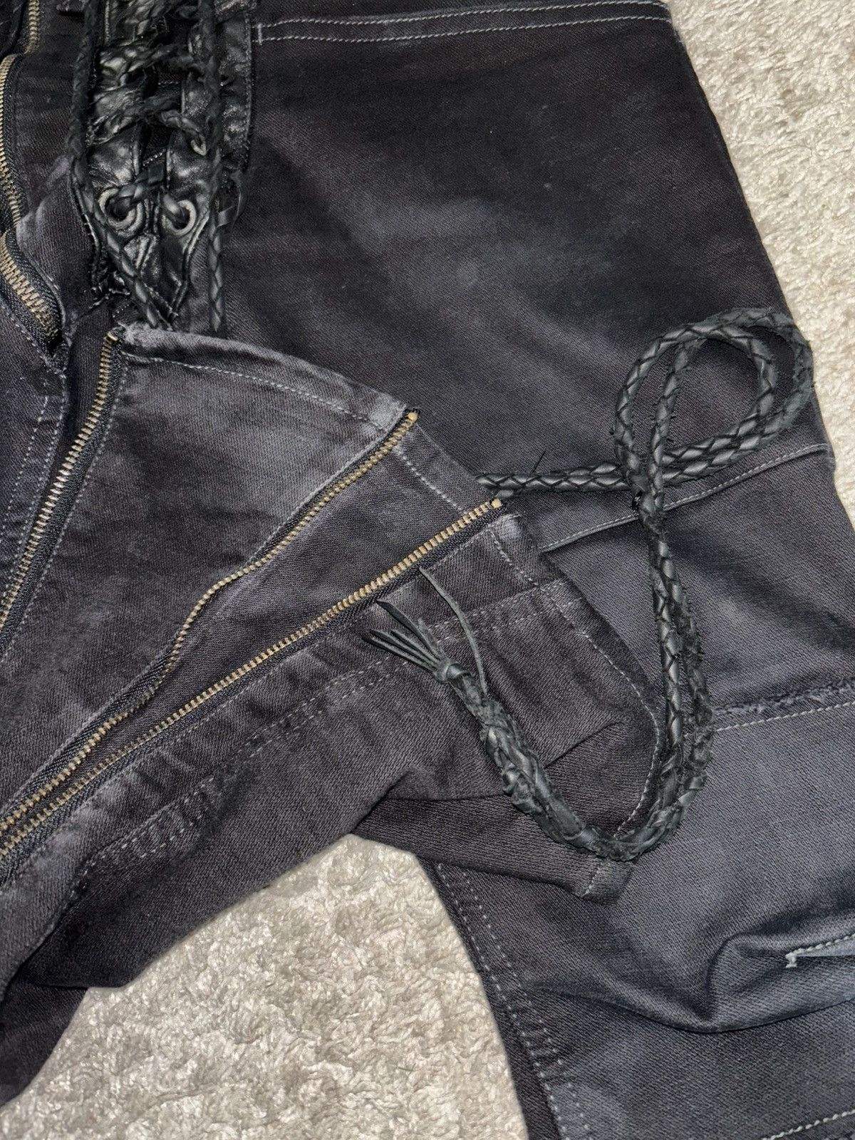 If Six Was Nine front lace up sbcm