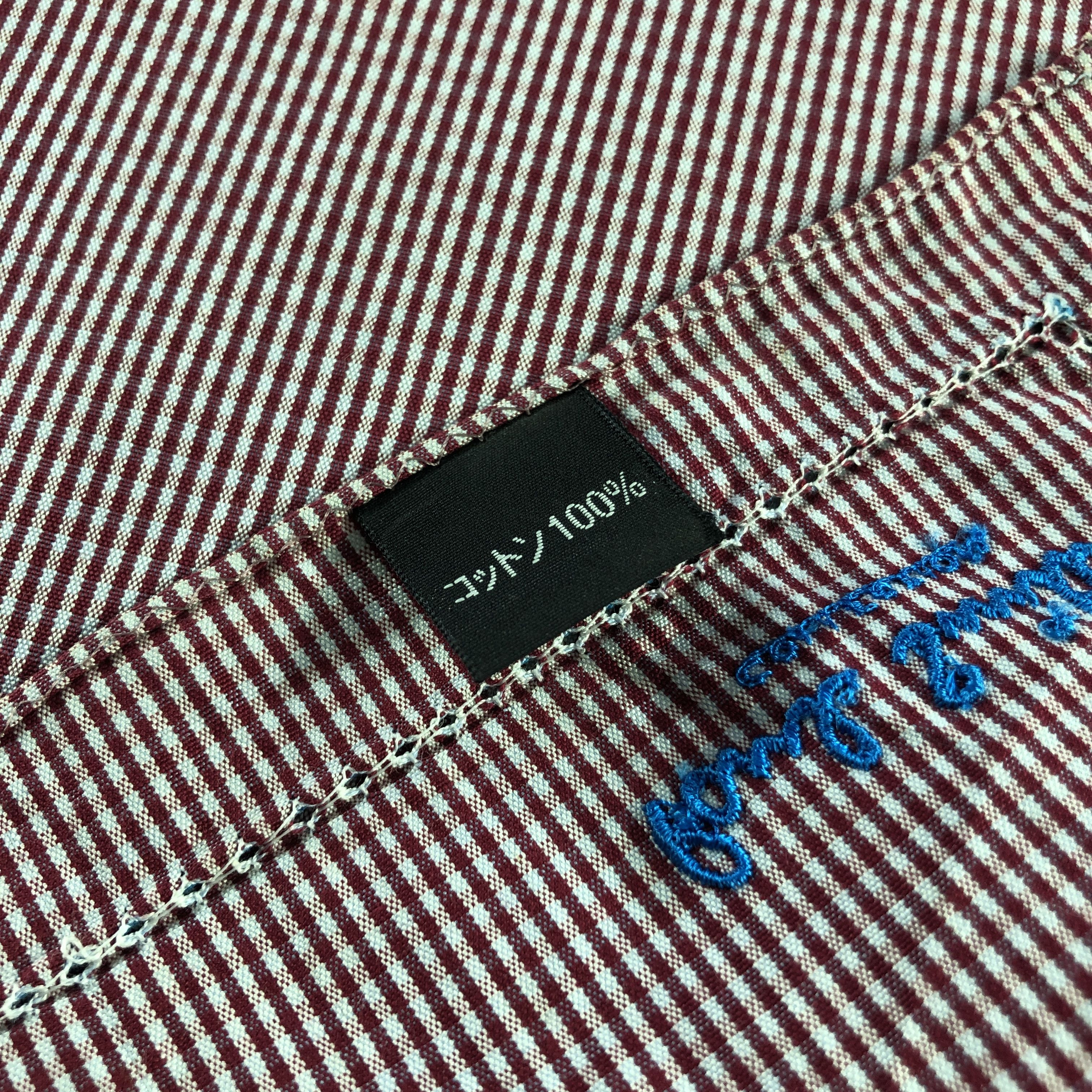 Paul Smith Paul Smith Checkered Handkerchief Neckerchief Bandana H2473 Size ONE SIZE - 8 Thumbnail