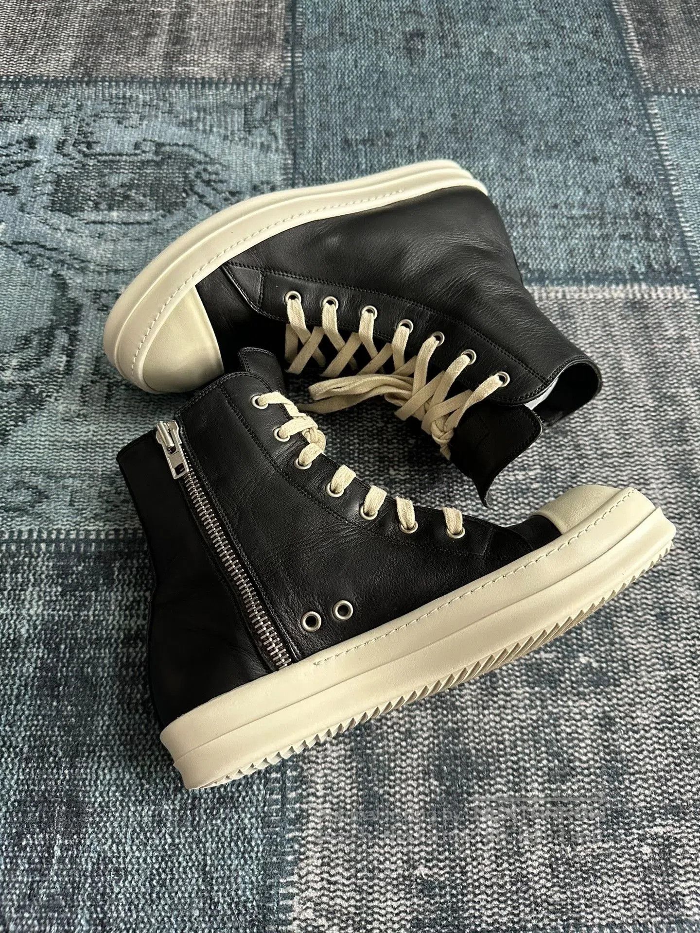 Rick Owens Rick Owens High. Size US 6 / EU 39 - 1 Thumbnail