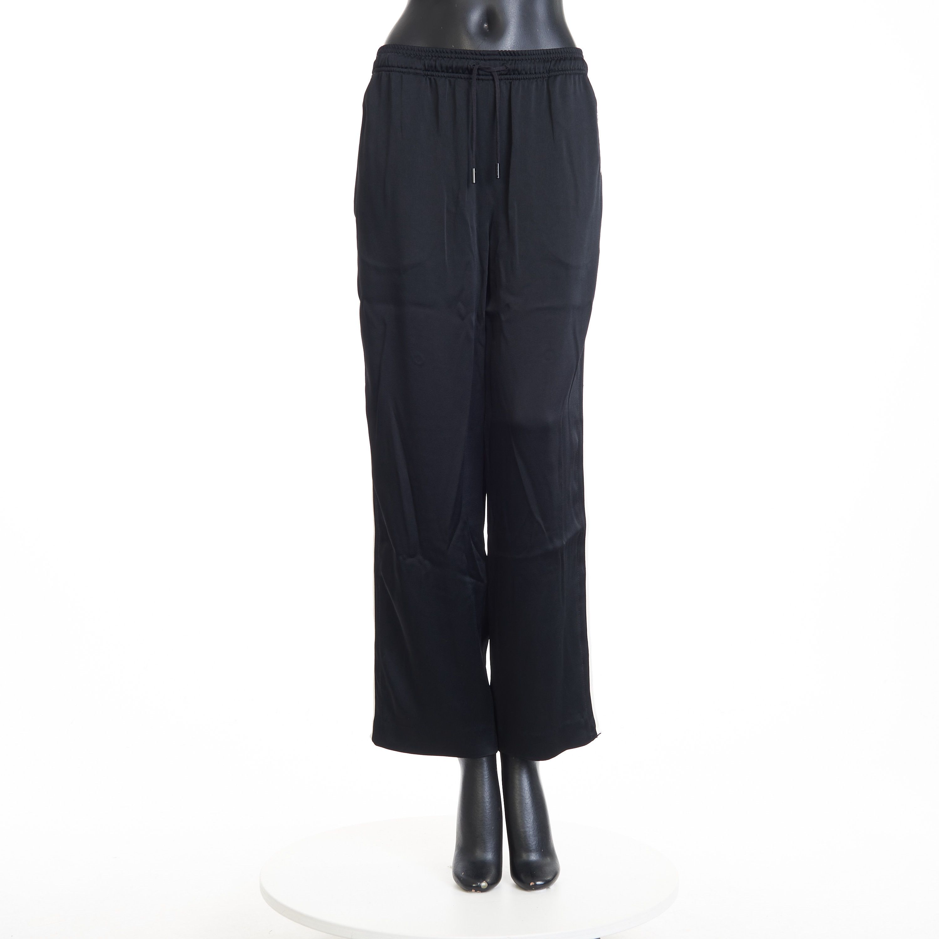Saint Laurent Paris Sweatpants In Crepe Satin Size 28" / US 6 / IT 42 - 1 Thumbnail