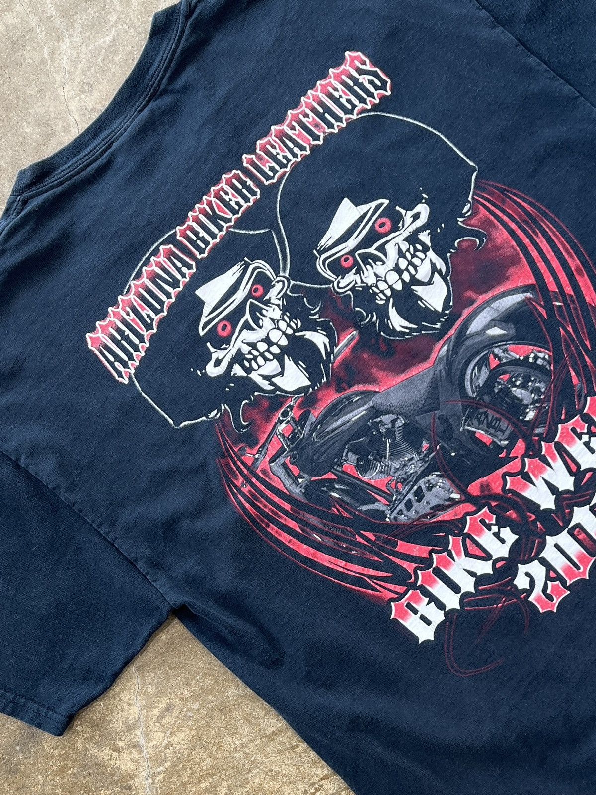 Harley Davidson Vintage 2011 Arizona Biker Leathers Bike Week Tee Large Size US L / EU 52-54 / 3 - 1 Thumbnail