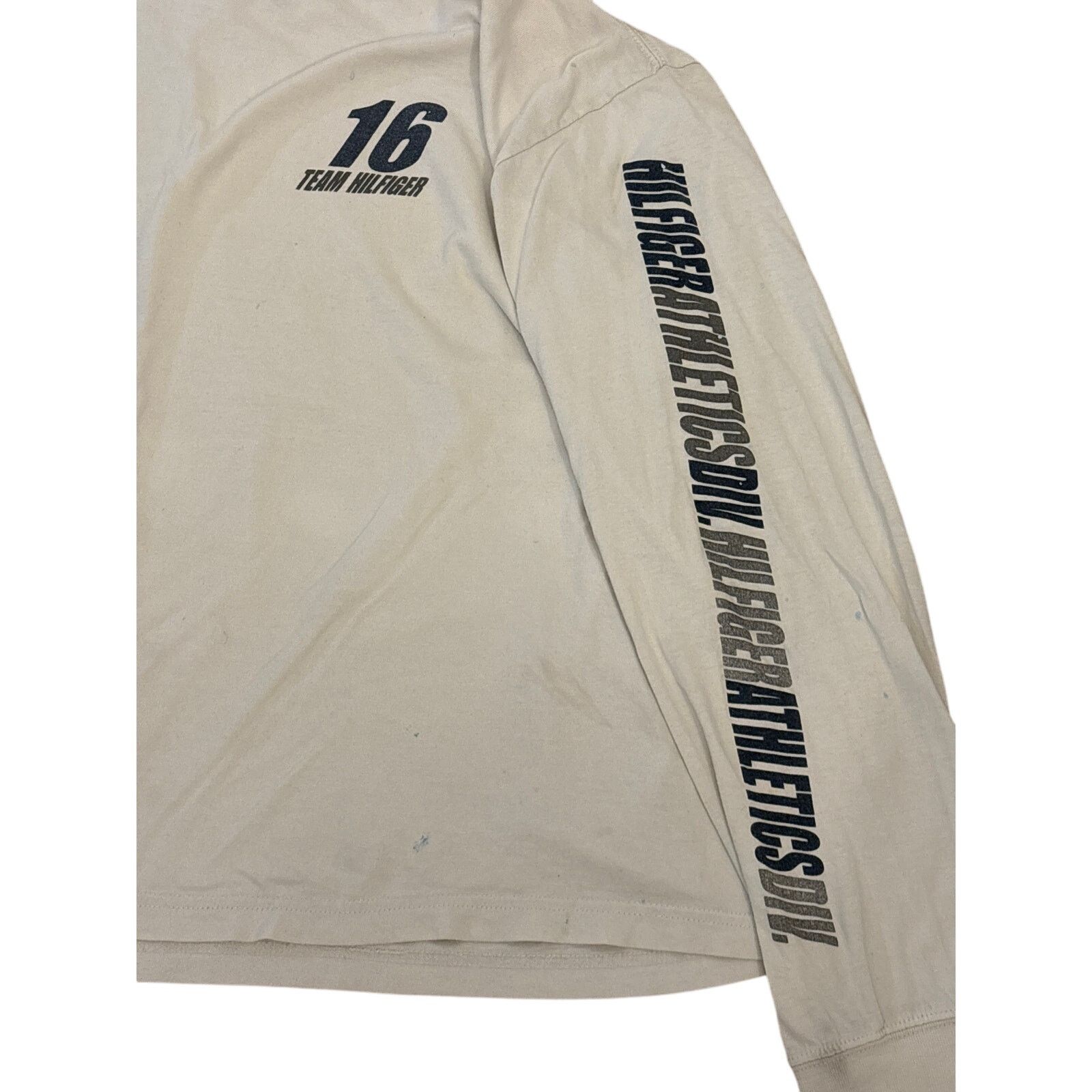 Tommy Hilfiger Y2K thrashed Team Tommy Hilfiger Athletics div. 16 shirt L Size US L / EU 52-54 / 3 - 4 Thumbnail