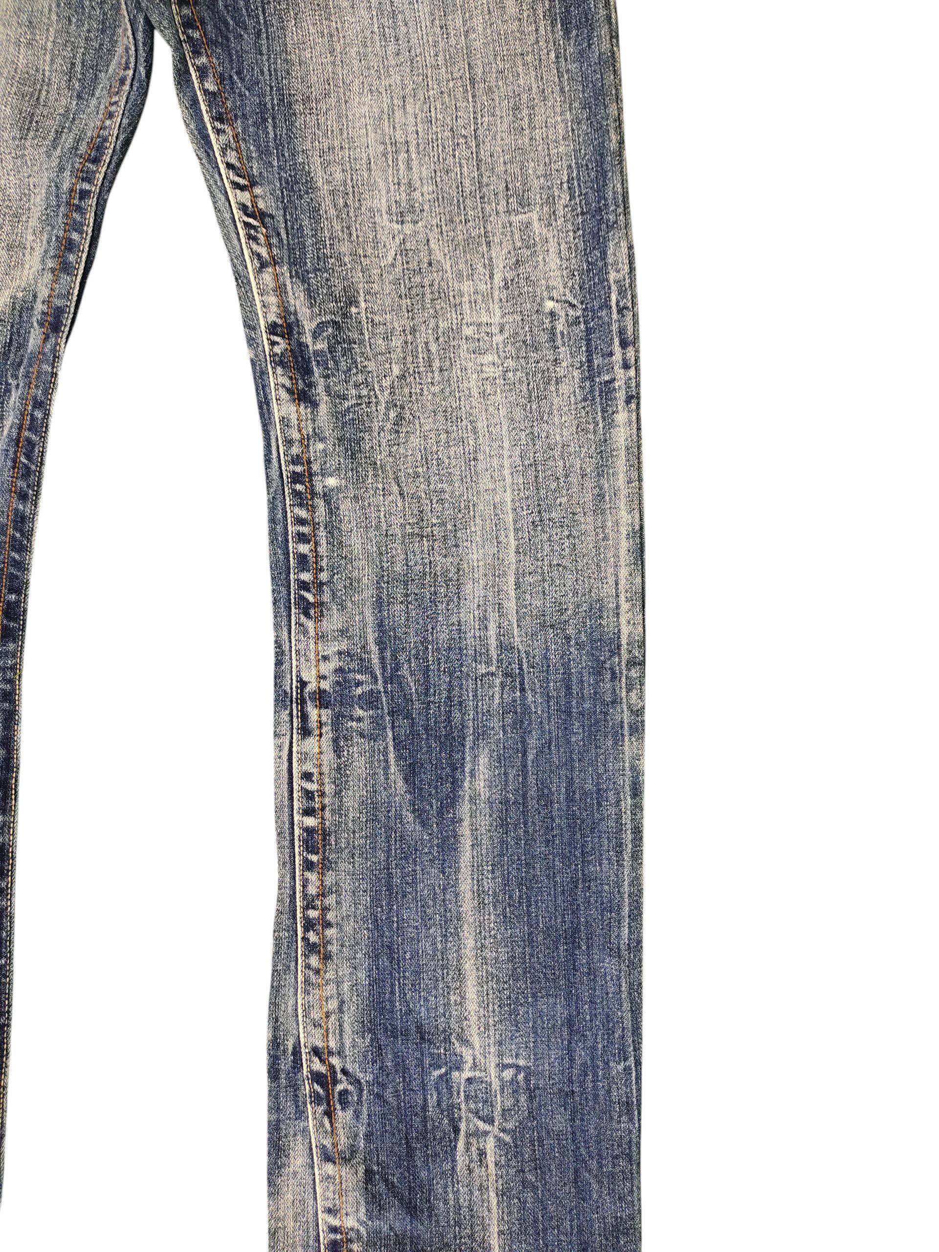 Comme des Garcons × Undercover Vintage Japanese Denim Clawmark Buckle Back Denim Jeans Size US 32 / EU 48 - 4 Thumbnail