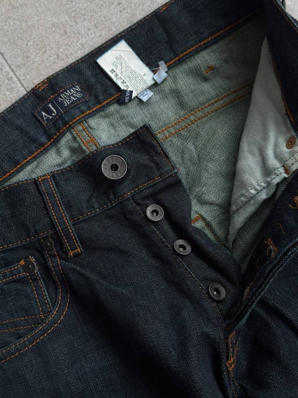 Emporio Armani Armani vintage denim jeans patch logo size 32 Size US 32 / EU 48 - 7 Thumbnail