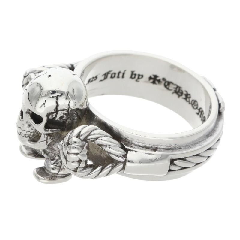 Chrome Hearts US10-10.5 Chrome Hearts Foti Harris Cable Ring 21 Size ONE SIZE - 5 Thumbnail