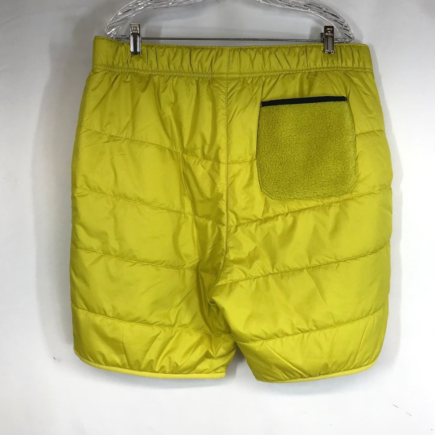 Ugg UGG Puffer Shorts Bermuda Women's XL Yellow Quilted Insulated Casual Outdoor Winter Size 40" / US 18 - 4 Thumbnail