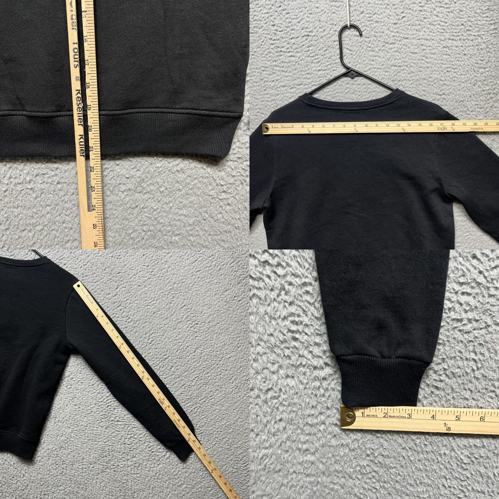 True Religion VINTAGE True Religion Sweatshirt Womens Small Black Buddha Dot Crewneck Gold Graphic Size S / US 4 / IT 40 - 8 Thumbnail