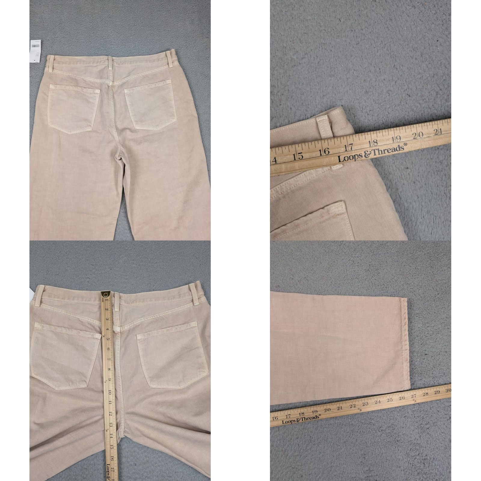 J Brand J Brand Wynne Jeans Mens 32 Beige Memory Button Fly 100% Cotton Straight Size US 32 / EU 48 - 9 Thumbnail