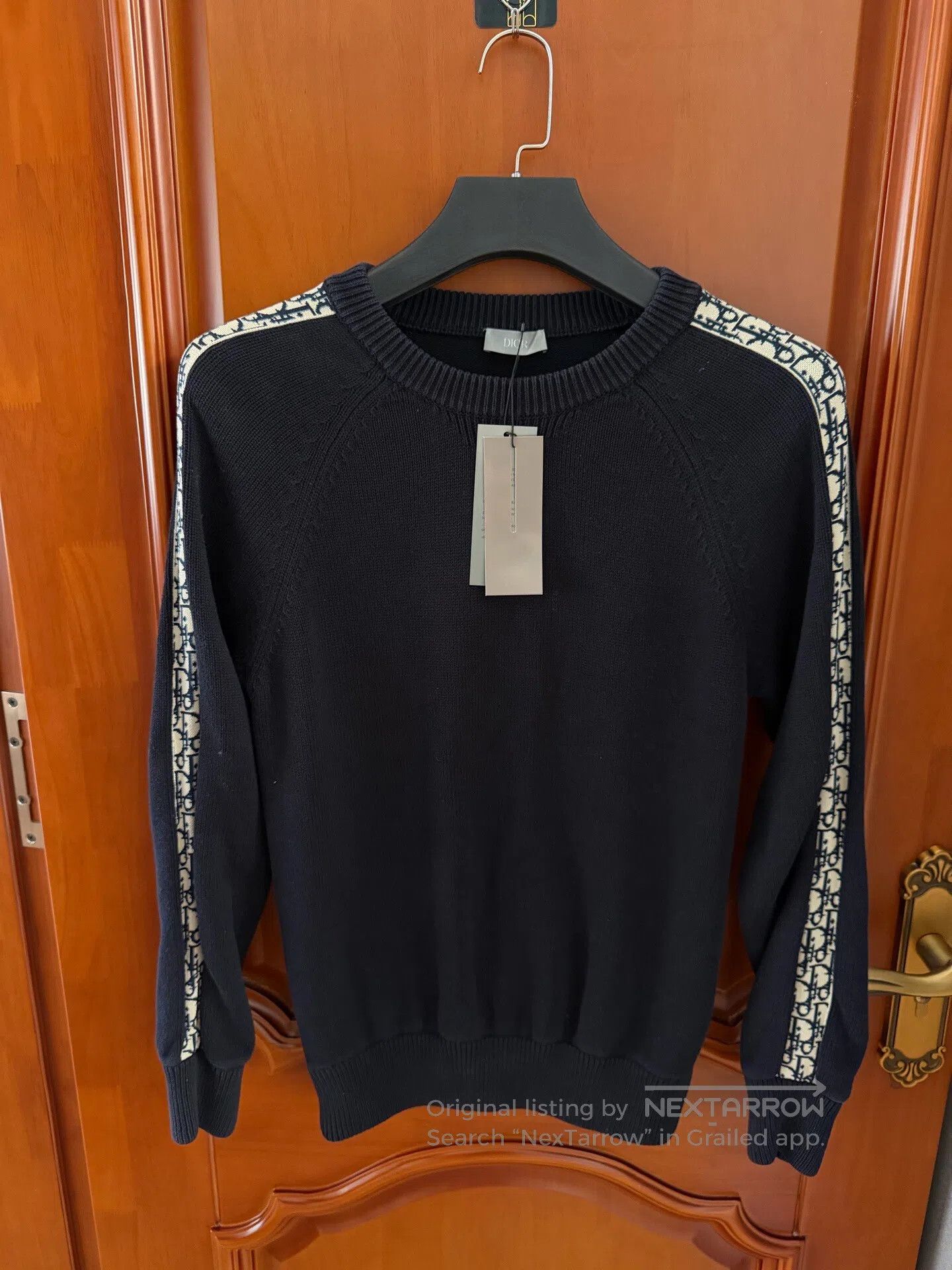 Dior Dior Black Qilin Arm Full-Print Logo Sweater| Size US XS / EU 42 / 0 - 1 Thumbnail