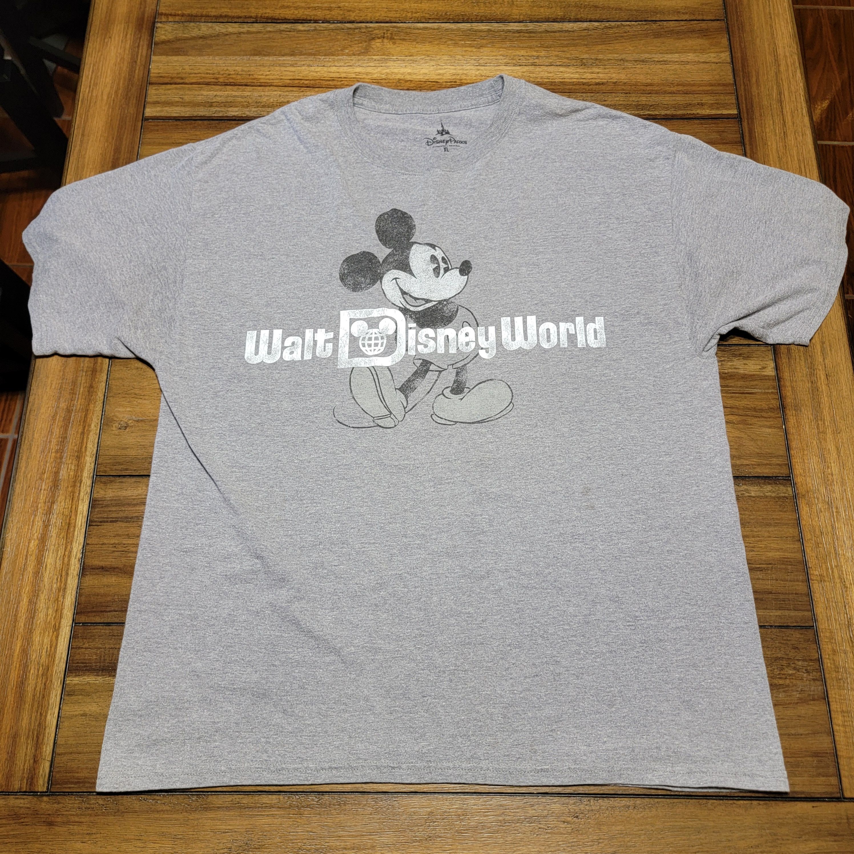 Hanes Disney / Hanes SS Unisex Tee "Walt Disney World" Mickey- XL Size US XL / EU 56 / 4 - 1 Thumbnail