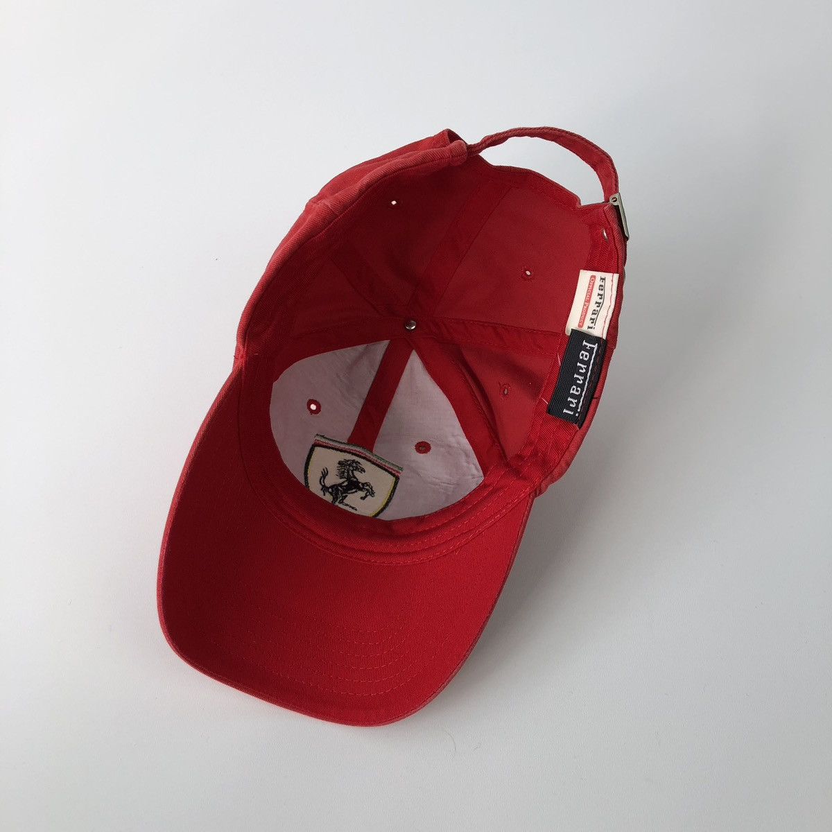 Ferrari × Formula 1 × Vintage Ferrari 90’s Formula 1 Team Vintage Official Cap Red Rare Size ONE SIZE - 7 Thumbnail