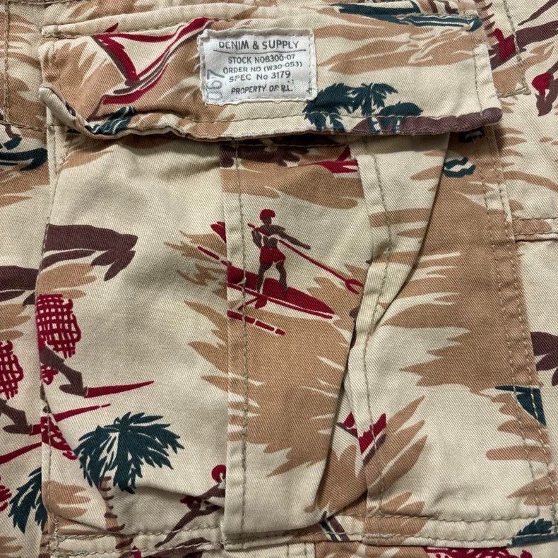 RRL Ralph Lauren RRL Ralph Lauren DS RRL old thick and out of print Hawaiia Size US 32 / EU 48 - 4 Thumbnail