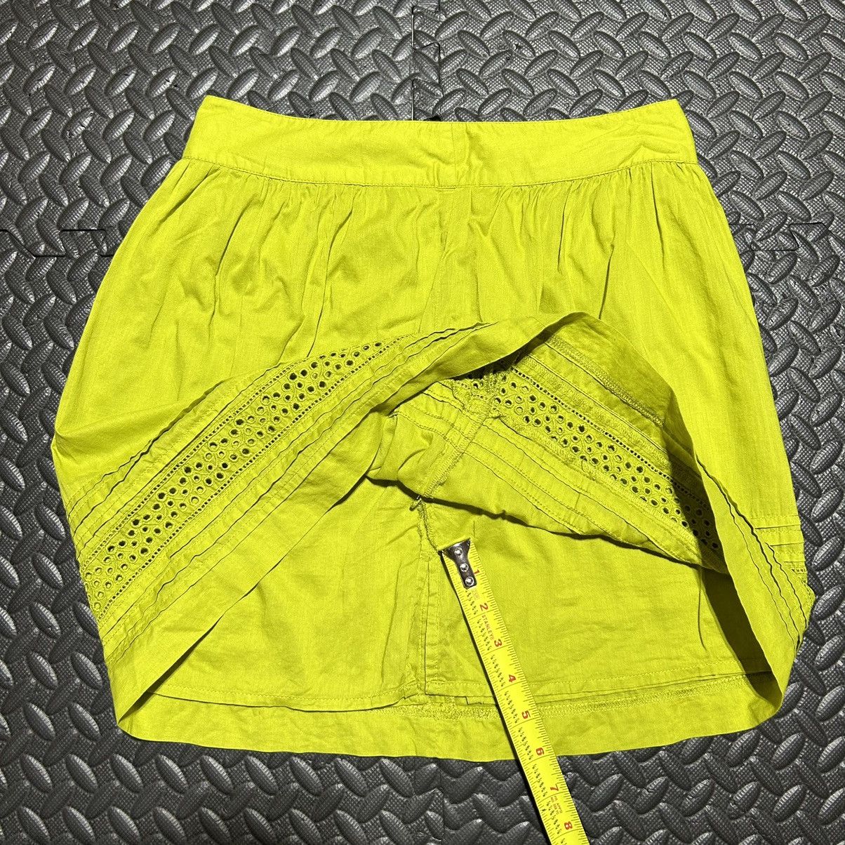 Ann Taylor × Loft Ann Taylor LOFT Eyelet Mini Skirt Women’s 0 Petites Zip 0P Size 25" / US 0 / IT 36 - 6 Thumbnail