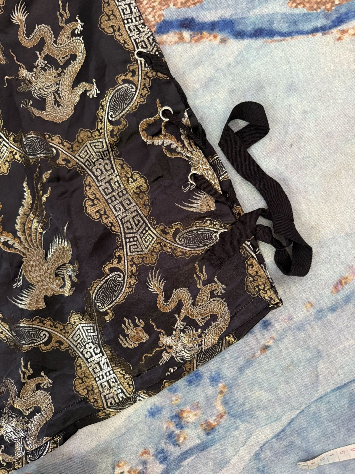 Japanese Brand DRUG HONEY OVERPRINTED DRAGON MOTIF T SHIRT Size US XL / EU 56 / 4 - 5 Thumbnail