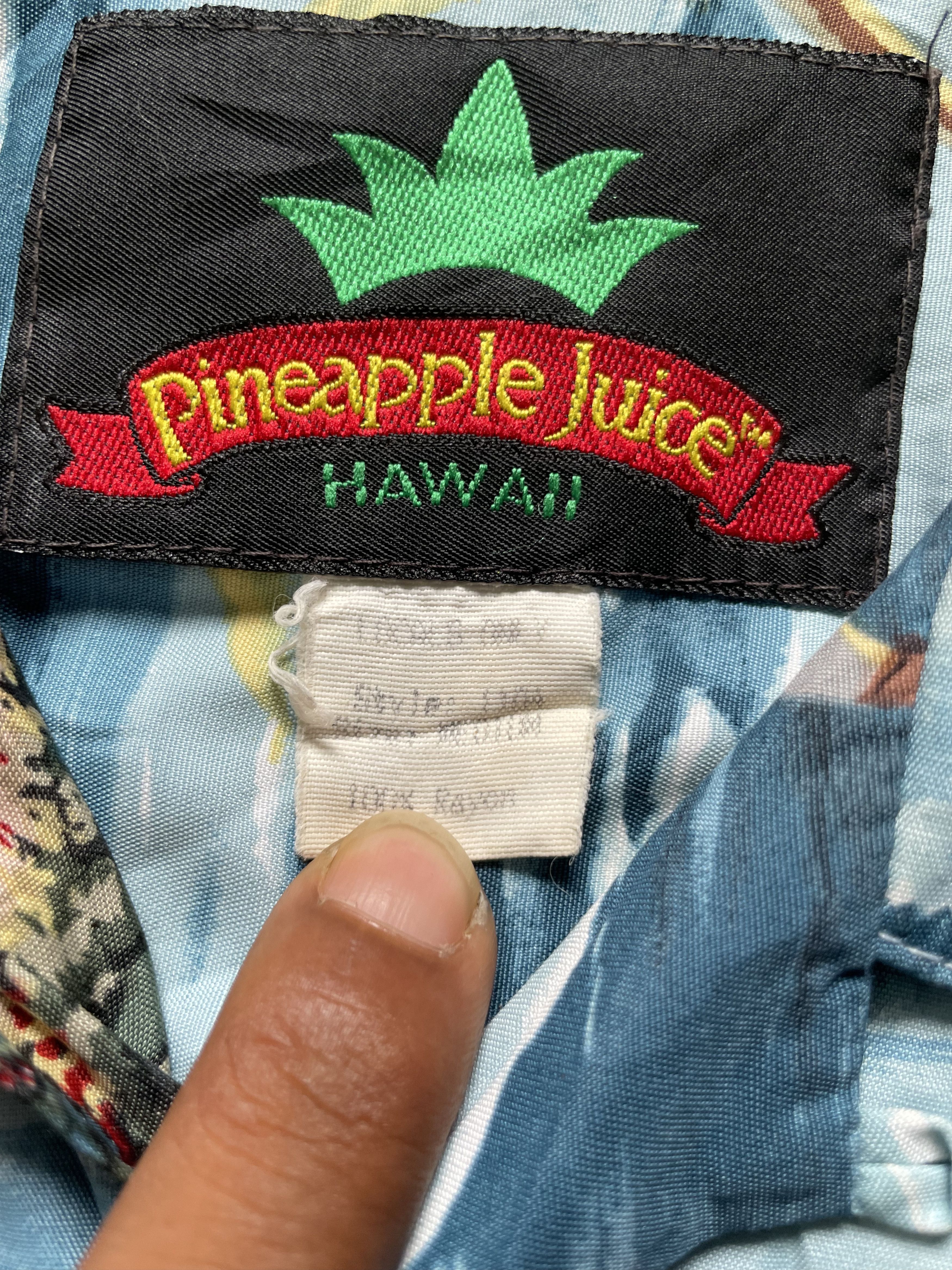 Pineapple Connection Vintage Rare Pineapple Juice Hawaiian Shirt Size US L / EU 52-54 / 3 - 8 Thumbnail