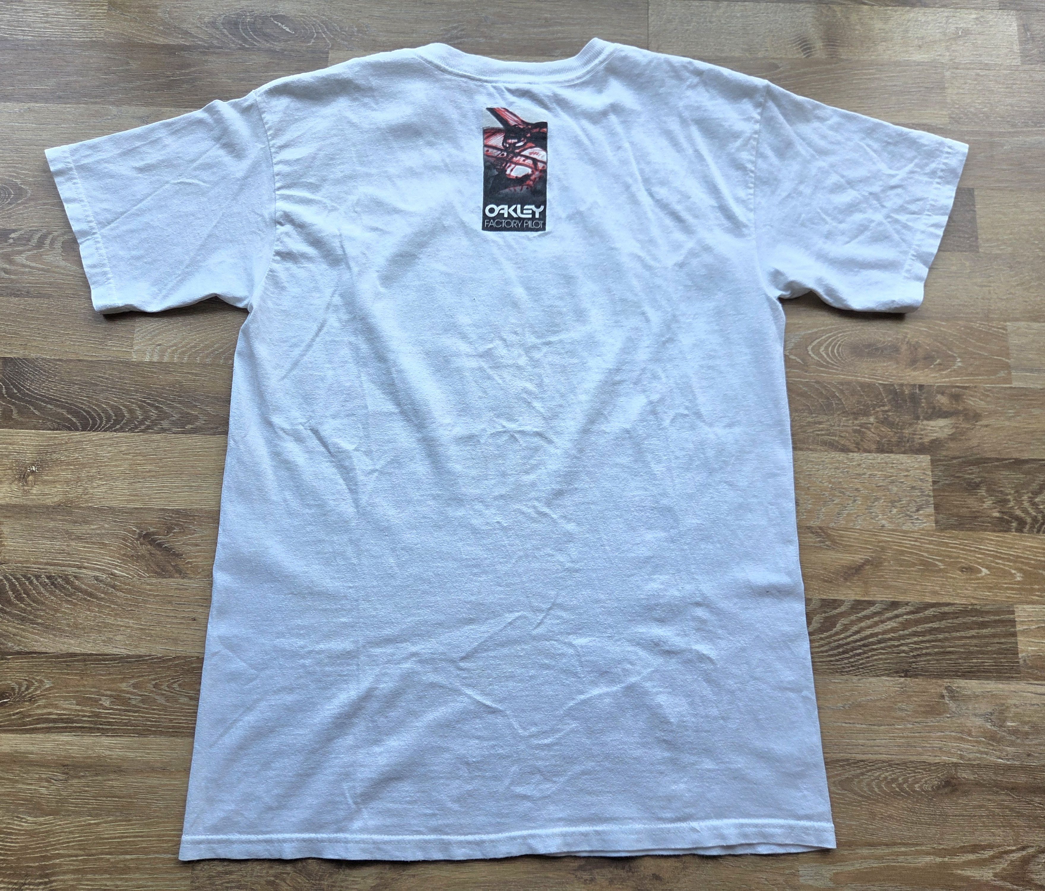 Oakley Vintage 90s Oakley USA Software Factory Pilot Graphic Shirt Size US M / EU 48-50 / 2 - 3 Thumbnail