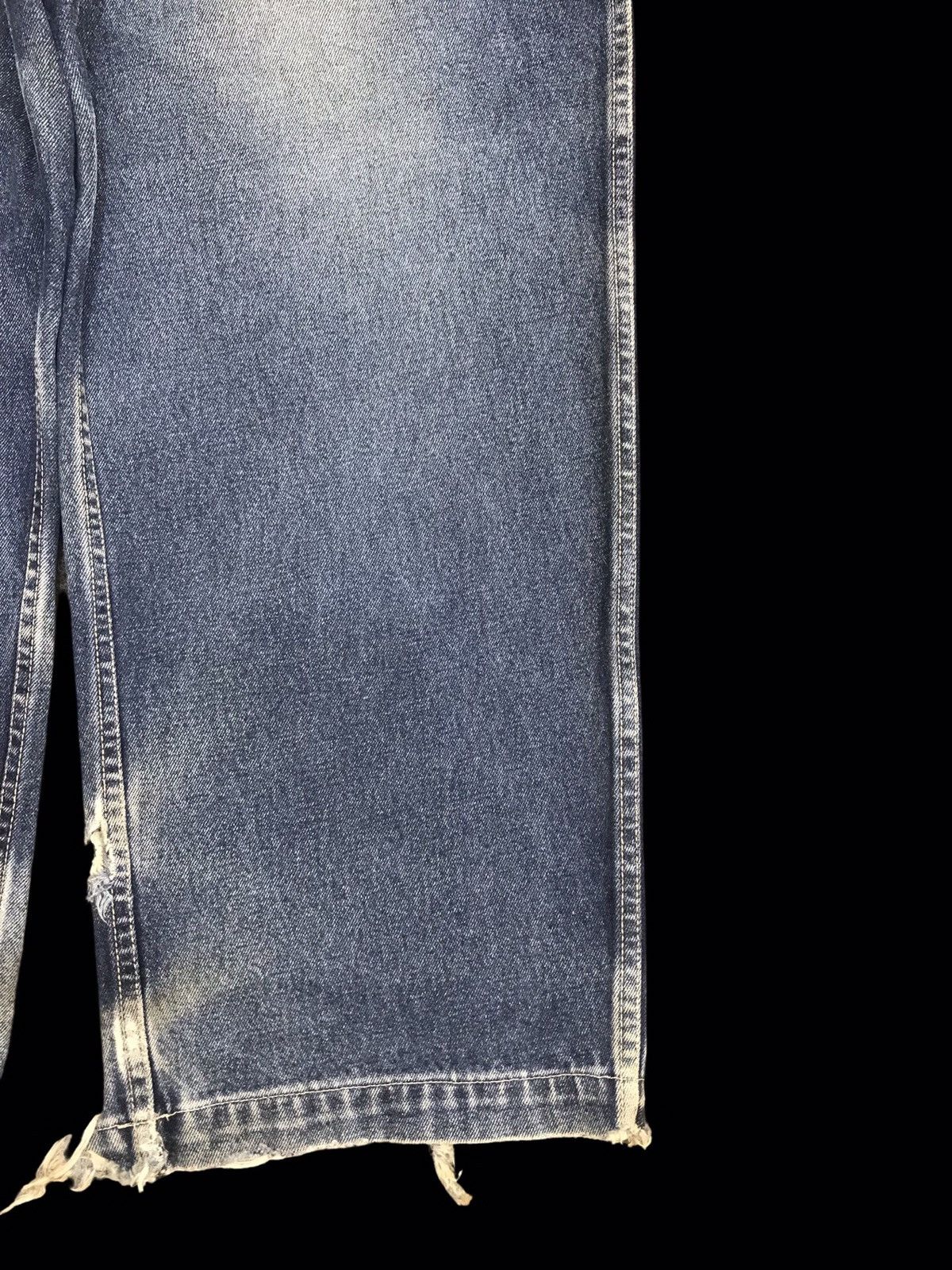 Vintage 🔥SUPER BAGGY🔥Vintage Johnny Blaze Baggy THRASHED DENIM F24 Size US 36 / EU 52 - 5 Thumbnail
