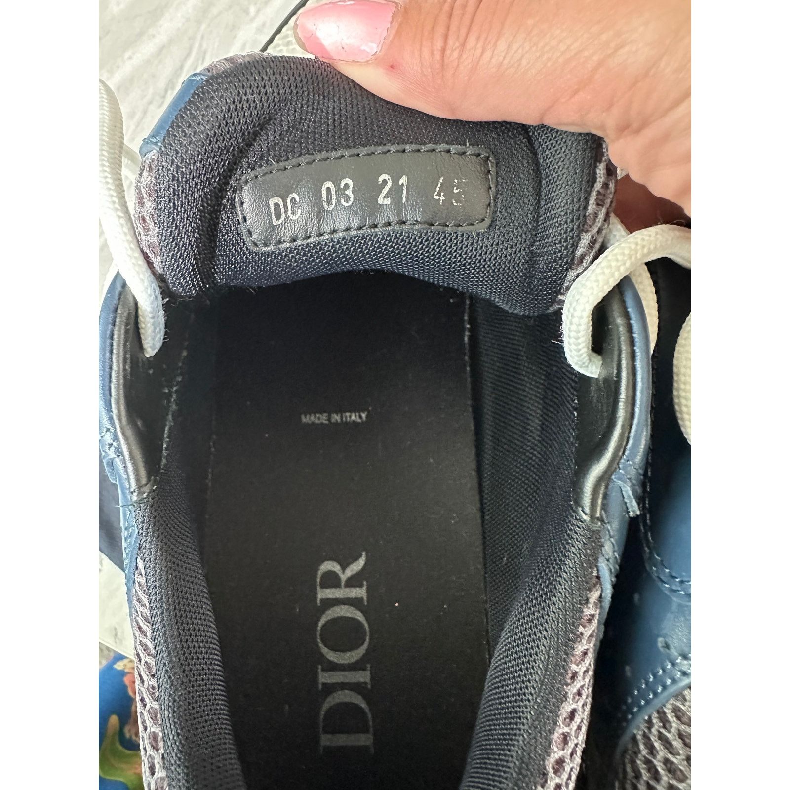 Dior Dior B22 Men’s Sneakers EU 45 /US11 Size US 12 / EU 45 - 7 Thumbnail
