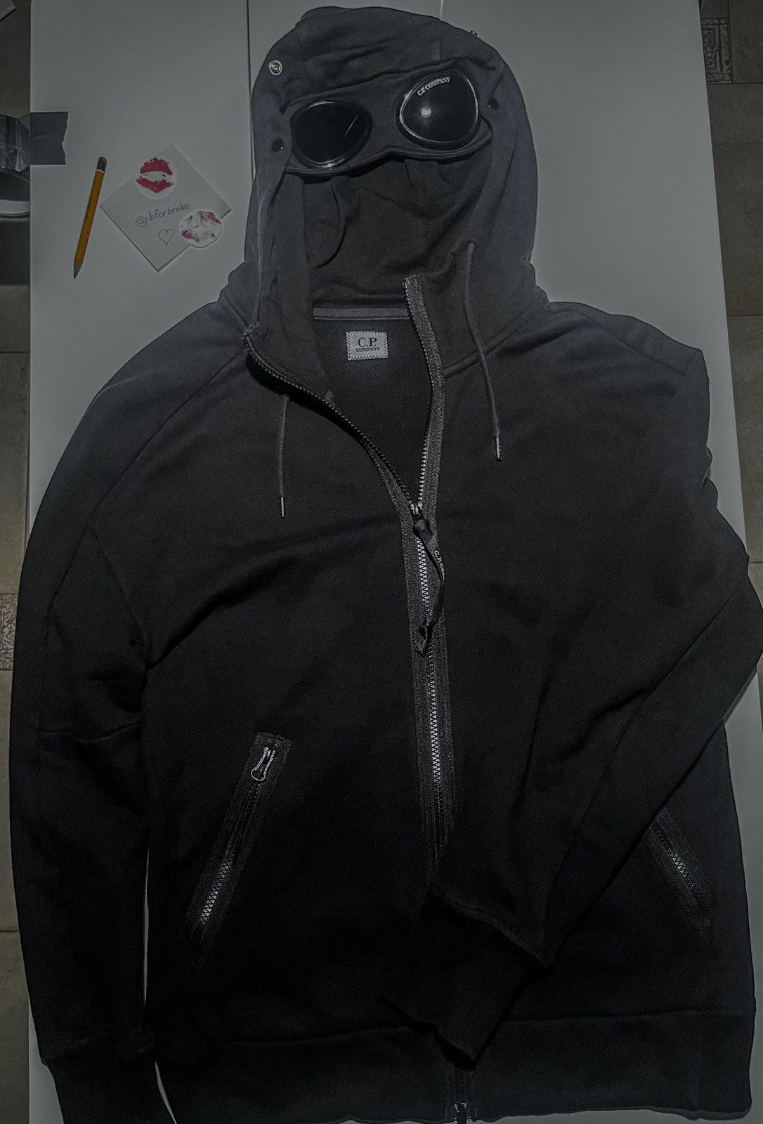 C.P. Company × Designer CP Company Zipped Goggle Hoodie Size US M / EU 48-50 / 2 - 6 Thumbnail