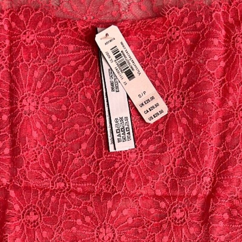 Victoria's Secret Victoria's Secret High-Rise Wild Watermelon Thong Panty, S Size ONE SIZE - 3 Thumbnail