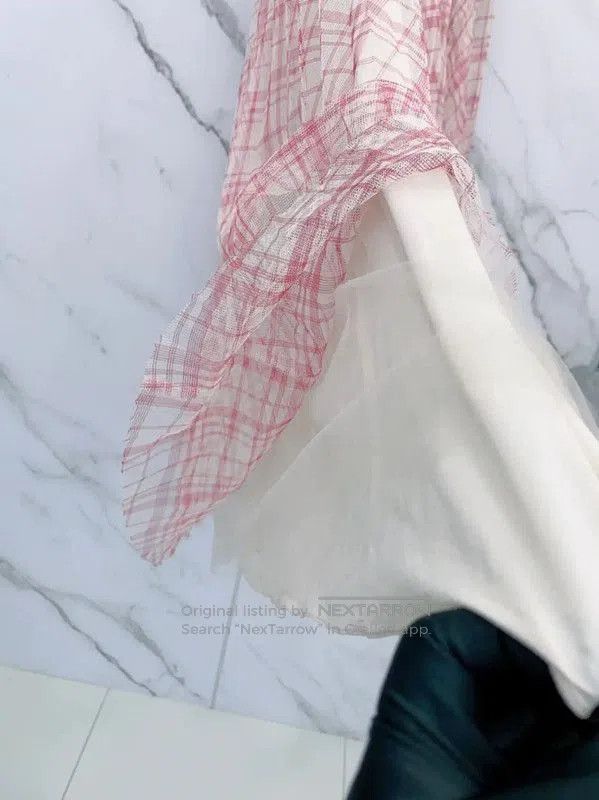Dior Dior Pink Silk Pleated Midi Skirt . Size 28" / US 6 / IT 42 - 6 Thumbnail