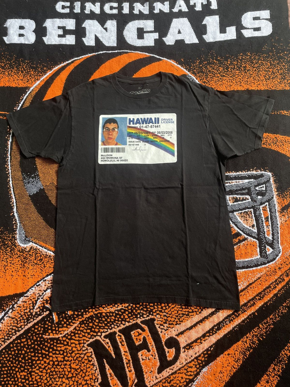 Other Movie Superbad Mclovin Black T-shirt Size US L / EU 52-54 / 3 - 2 Thumbnail