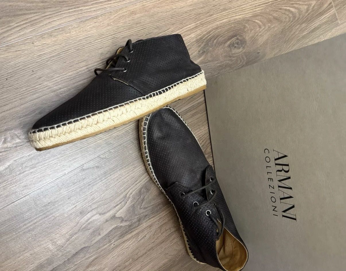 Armani Armani Collezioni Men's Shoes Size US 8 / EU 41 - 2 Thumbnail