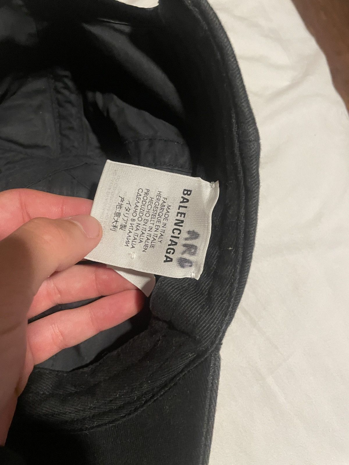 Balenciaga Balenciaga sunfaded baseball cap Size ONE SIZE - 4 Thumbnail