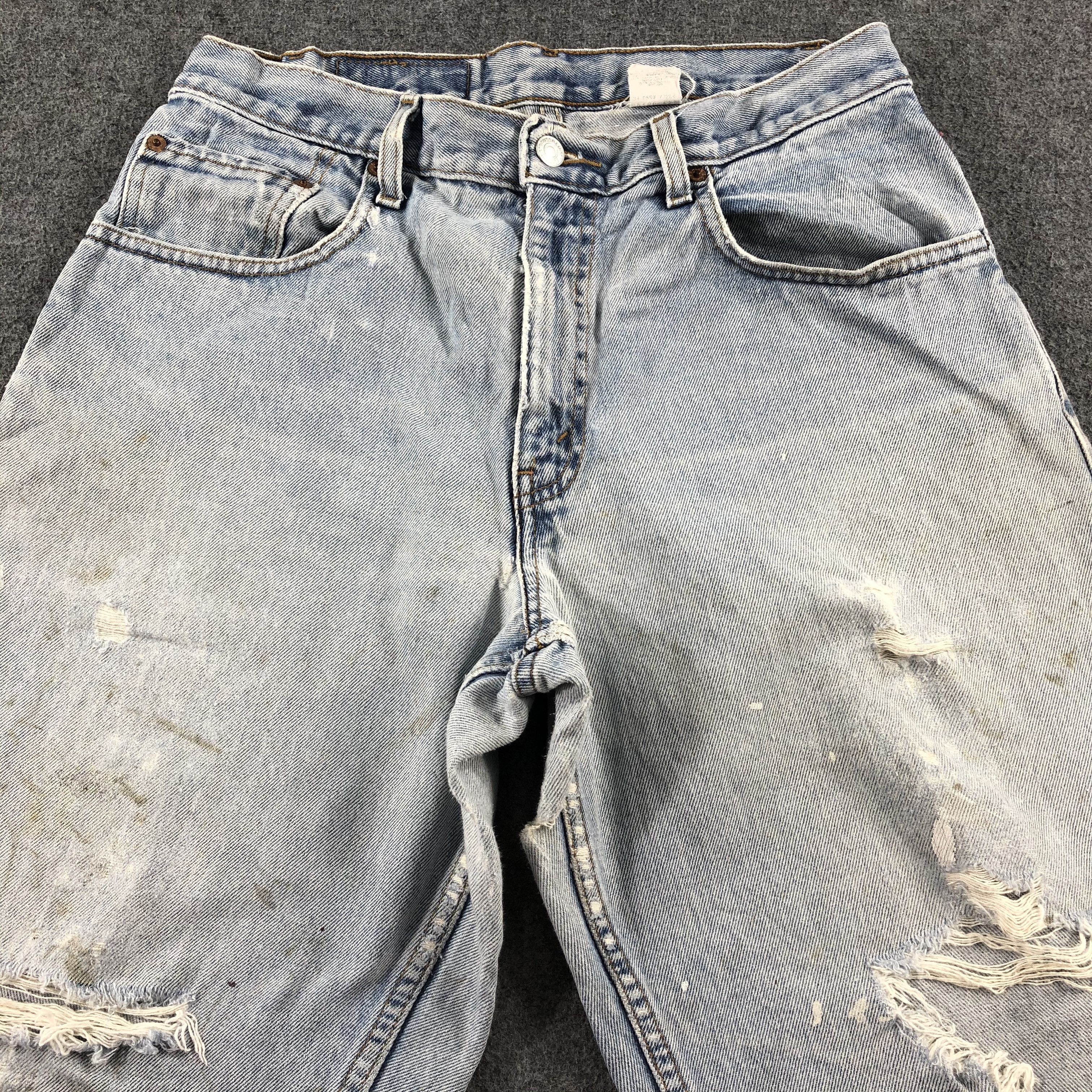 Levi's 90s Vintage Blue Wash Levis 560 Jeans-J2395 Size US 31 - 3 Thumbnail