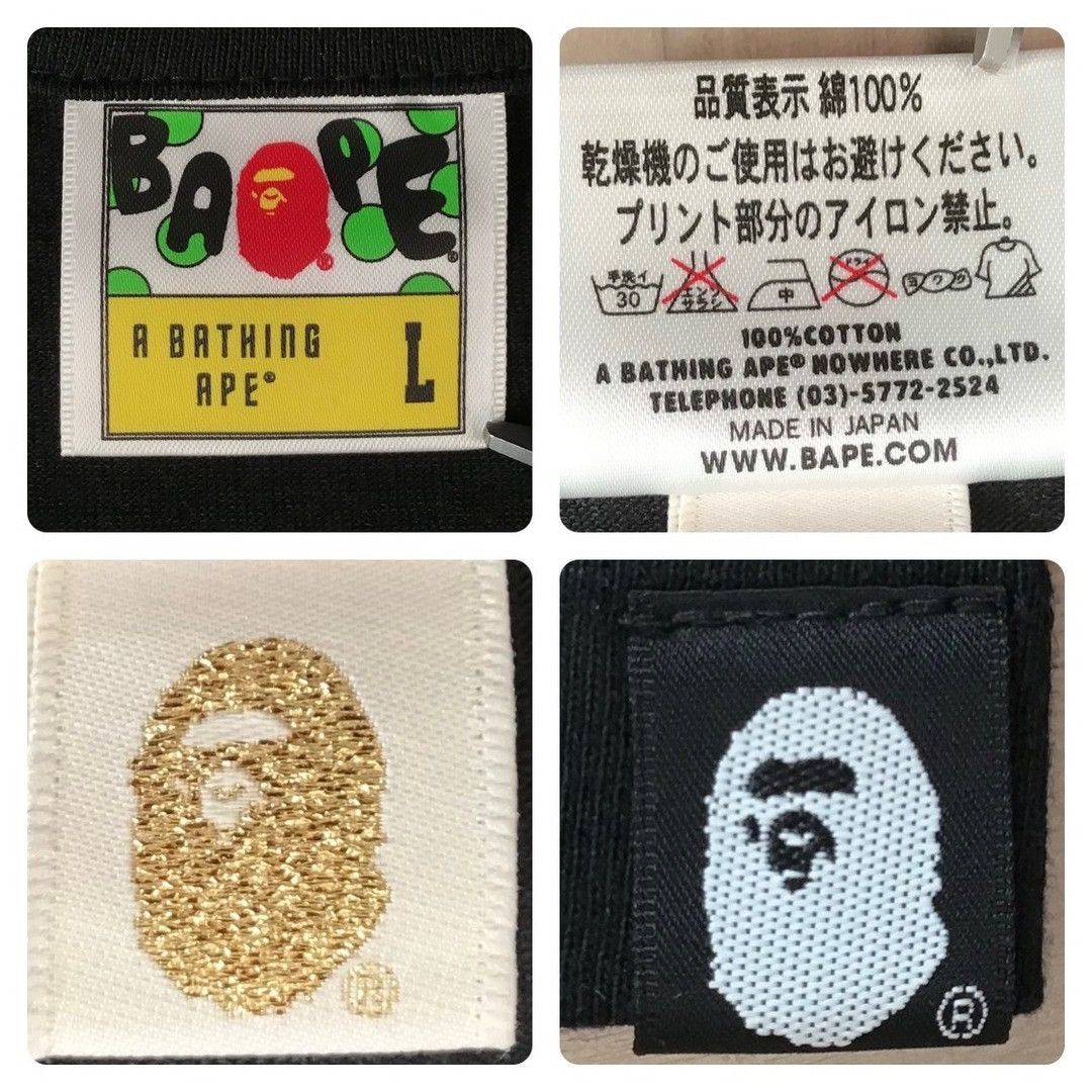 Bape × Bounty Hunter 💫Glow in the dark💫 BAPE × BOUNTY HUNTER MAD Shark T-shirt Size US L / EU 52-54 / 3 - 9 Thumbnail