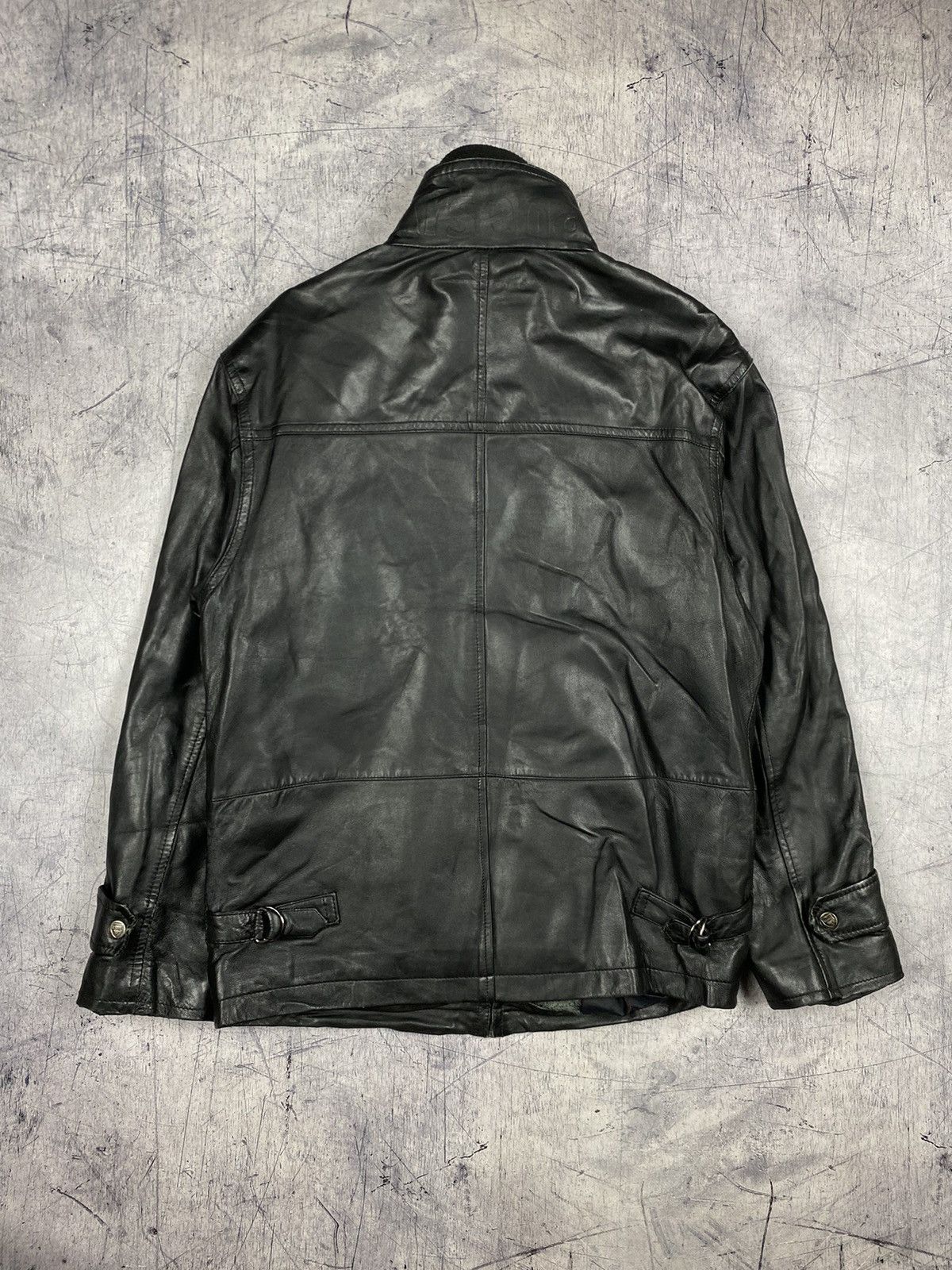 Vintage Vintage Rare Arsenal FC Leather Jacket London Football Club Size US S / EU 44-46 / 1 - 17 Thumbnail