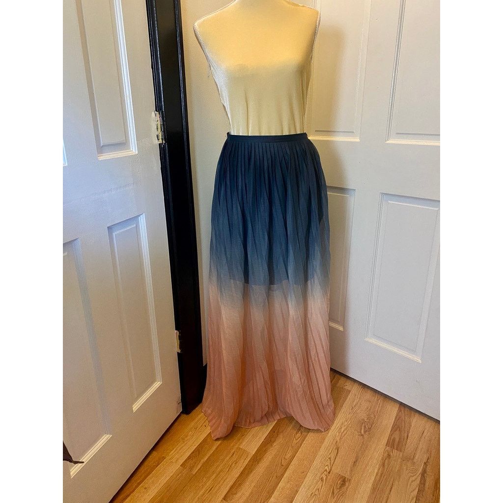Cynthia Rowley Cynthia Rowley Sheer Ombre Brush Skirt Gypsy Boho - Small Size 28" / US 6 / IT 42 - 1 Thumbnail