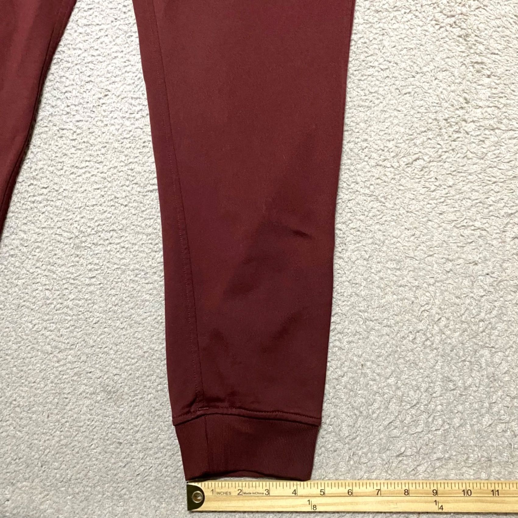 Under Armour Under Armour Pants Mens LT Tall Red Joggers Loose Tapered Drawstring Zip Pockets Size US 33 - 5 Thumbnail