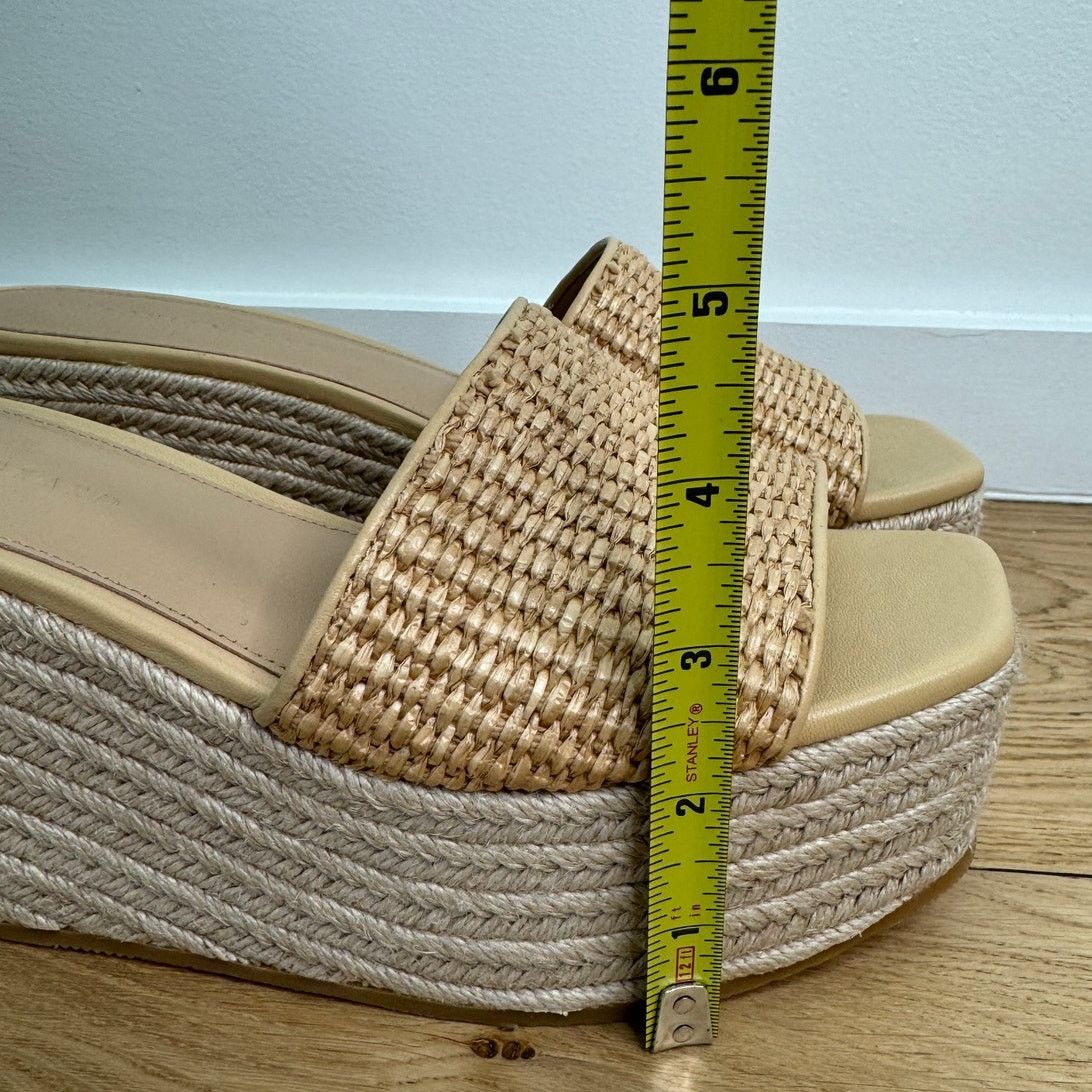 Veronica Beard NEW Veronica Beard Gable Slip On Espadrille Wedge Sandals Size US 9.5 / IT 39.5 - 9 Thumbnail