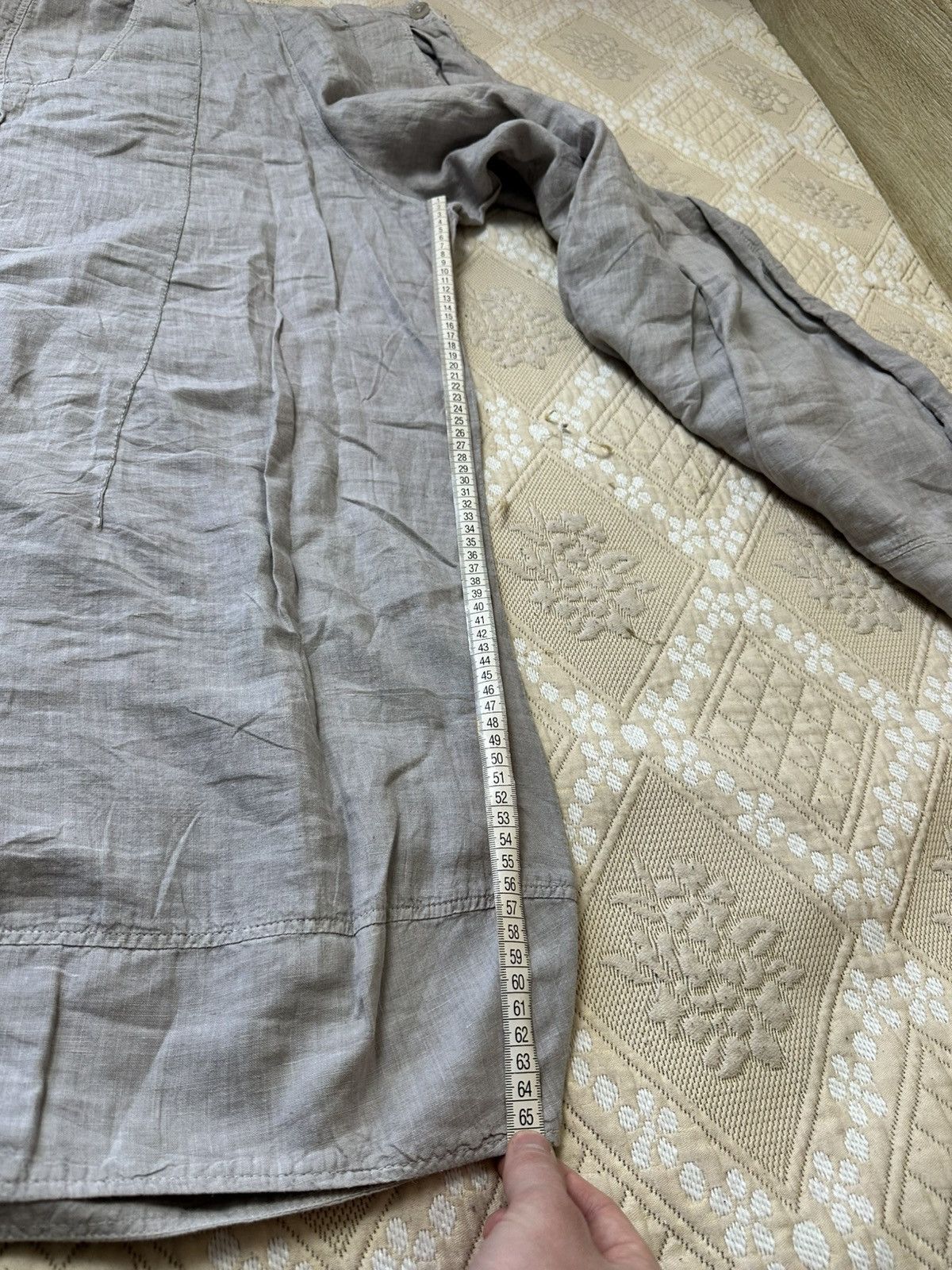 OSKA 🔥 OSKA Vintage Wide Oversize Linen Pants Trousers Y2K Size 27" / US 4 / IT 40 - 11 Thumbnail