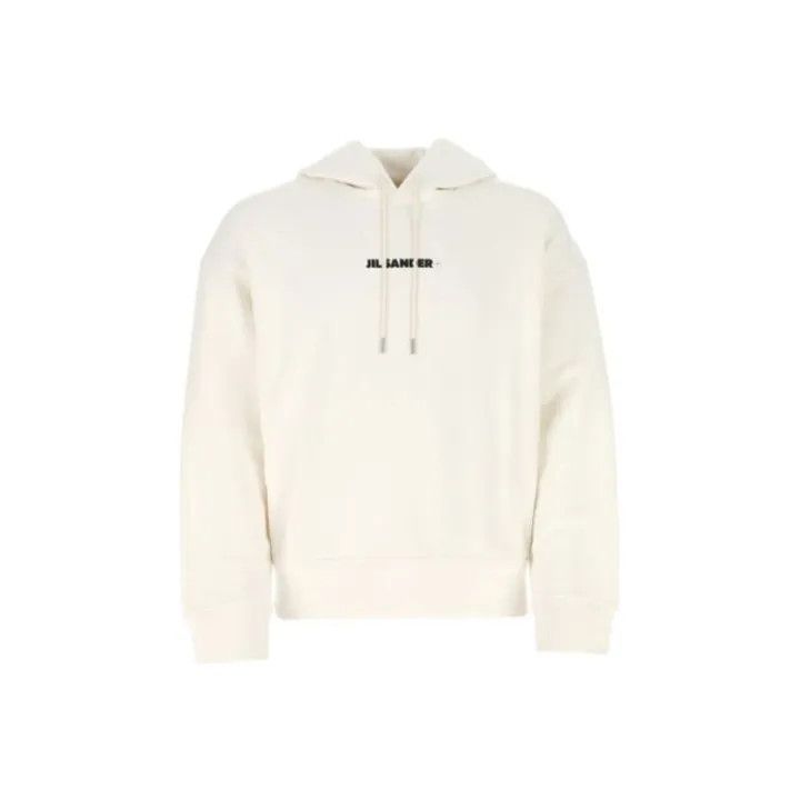 Jil Sander JIL SANDER SS21 Hooded Sweatshirt for Men 0079 Size US M / EU 48-50 / 2 - 1 Thumbnail