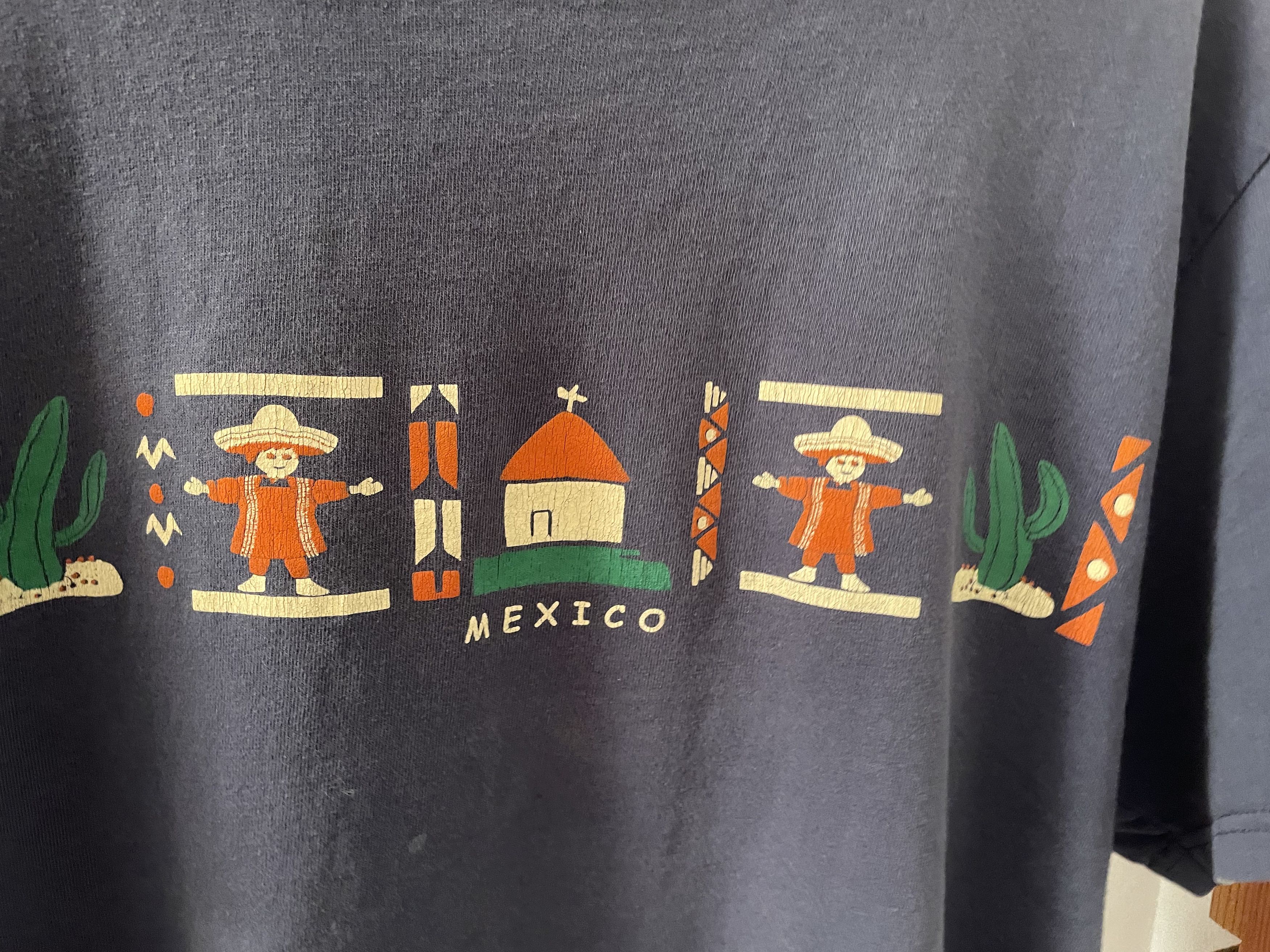 Vintage Vintage Mexico Tee Size US L / EU 52-54 / 3 - 2 Thumbnail