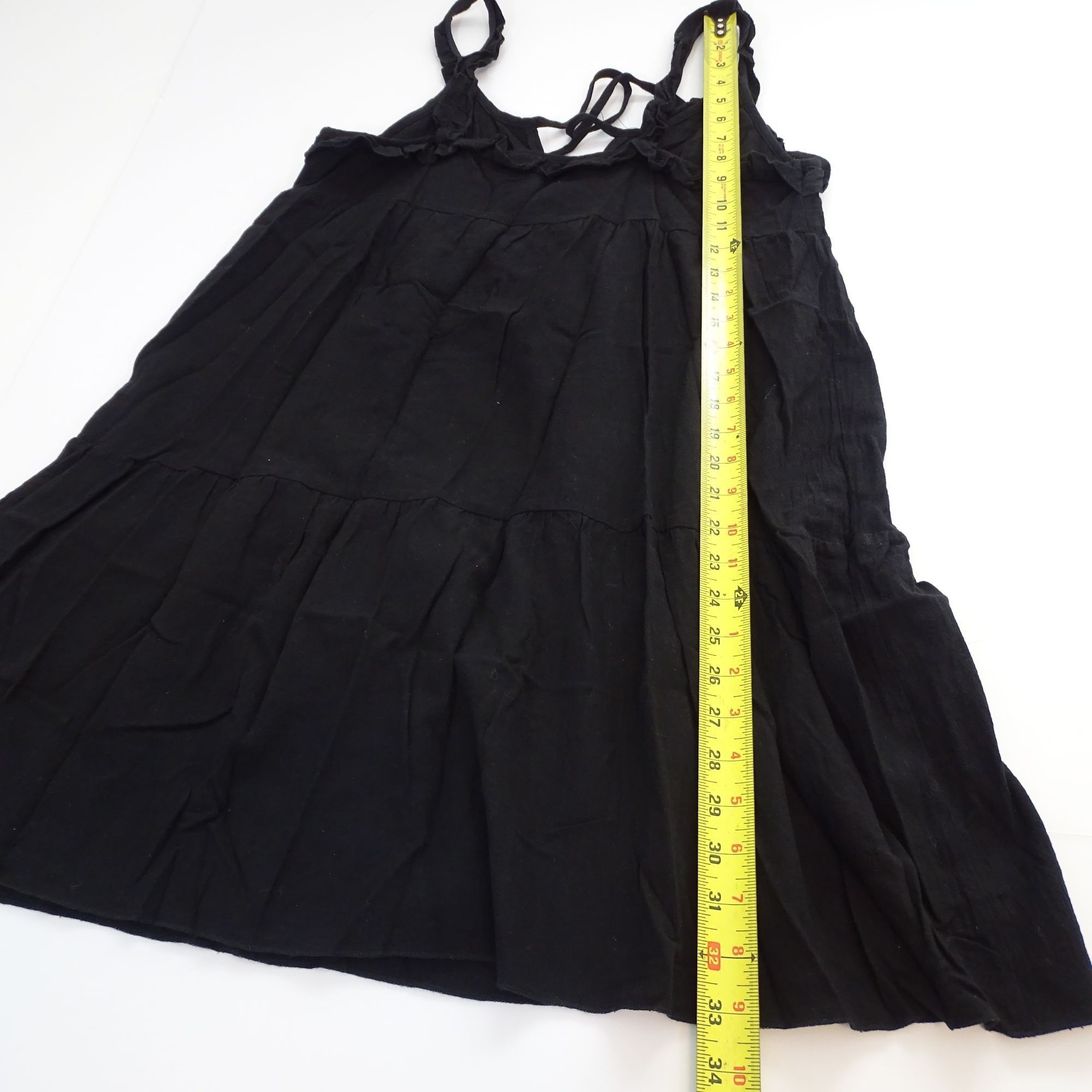 Other Black Sleeveless Tiered Dress Women Size L Summer Size L / US 10 / IT 46 - 9 Thumbnail