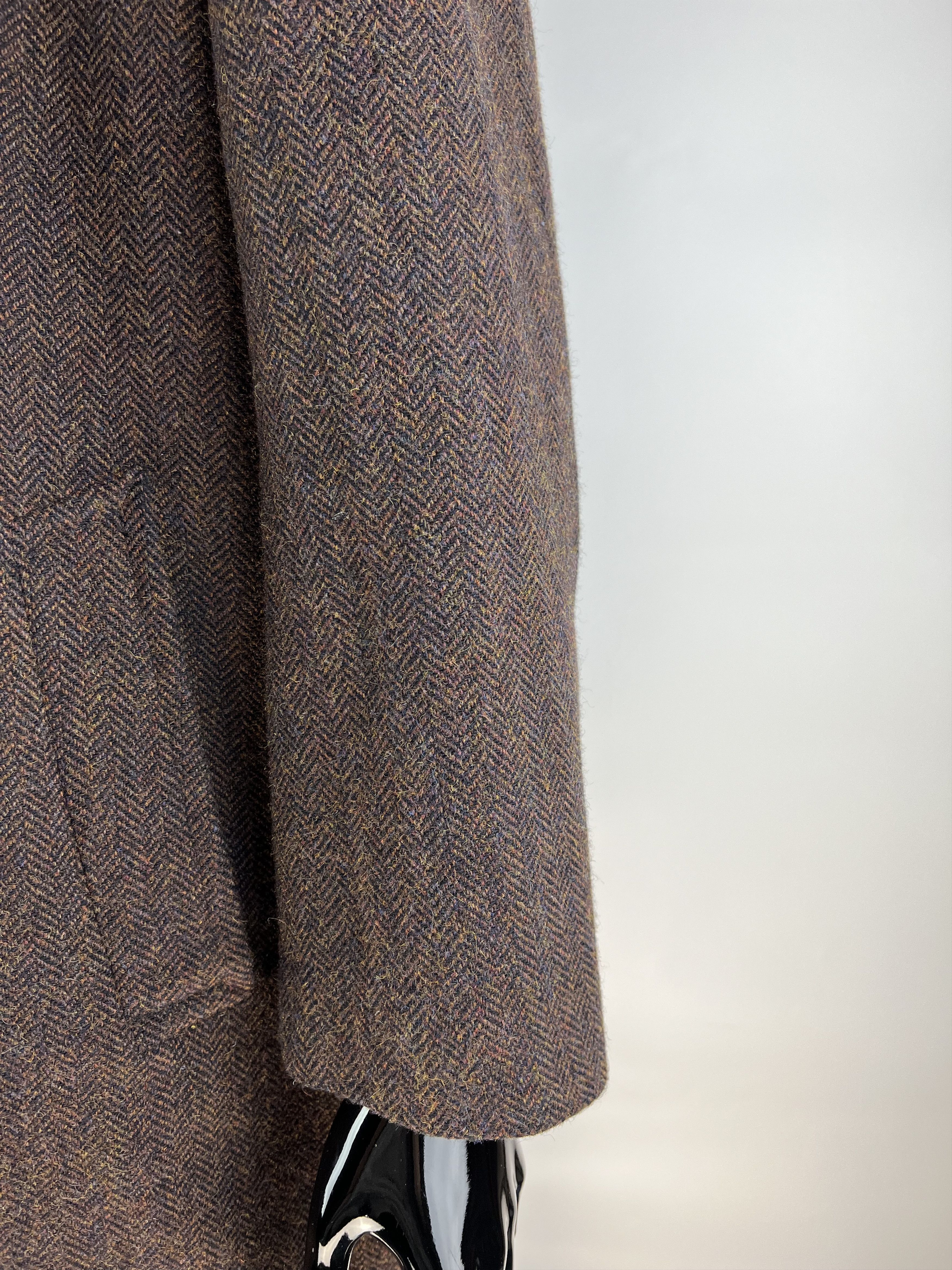 Hugo Boss Vtg Hugo Boss Wool Herringbone Heavy Coat Size 54 Size US L / EU 52-54 / 3 - 6 Thumbnail