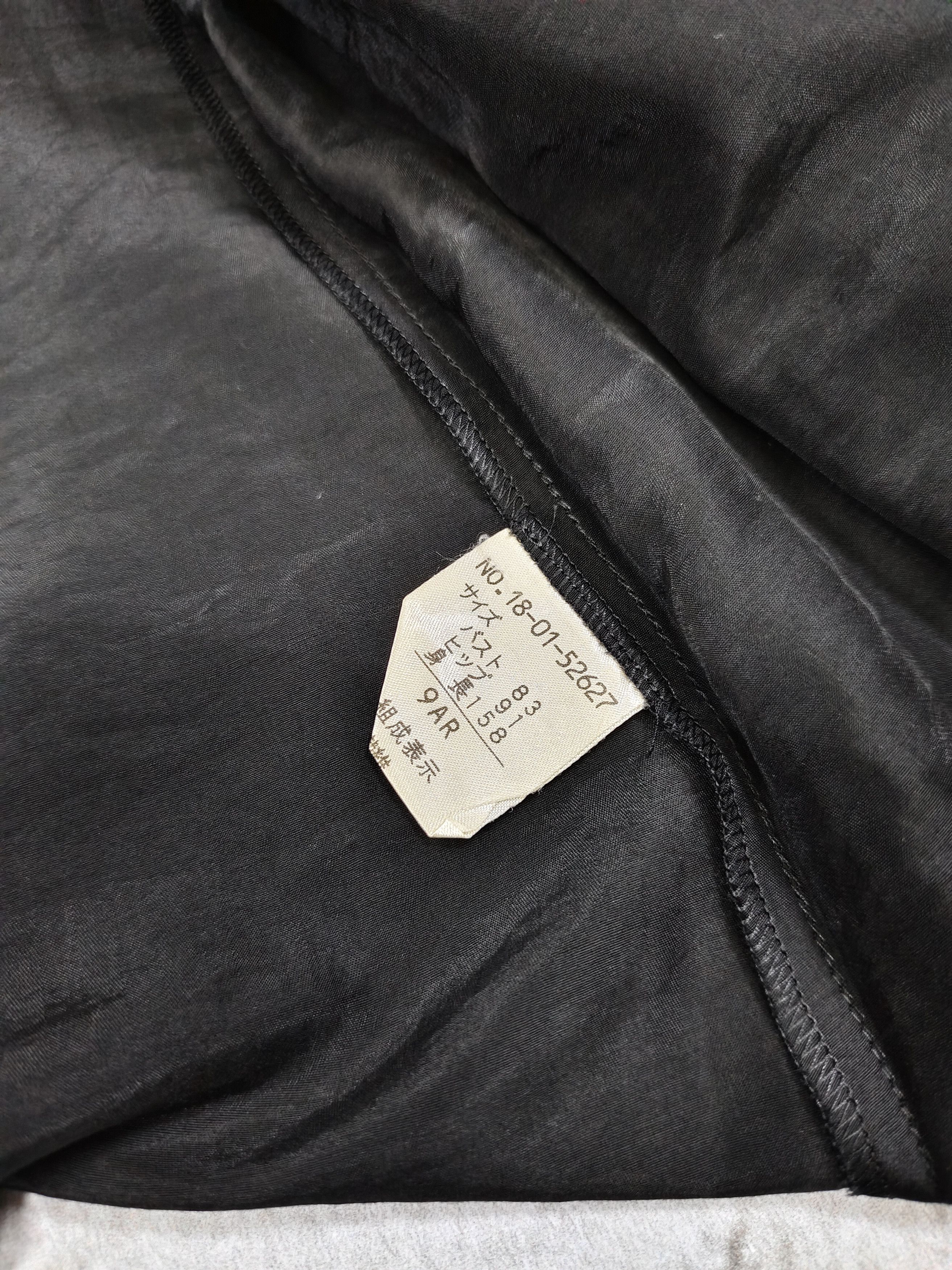 Japanese Brand 2000s Proud Of🇯🇵Gothic Minimal Darkwear Layering Rayon Top Size M / US 6-8 / IT 42-44 - 9 Thumbnail